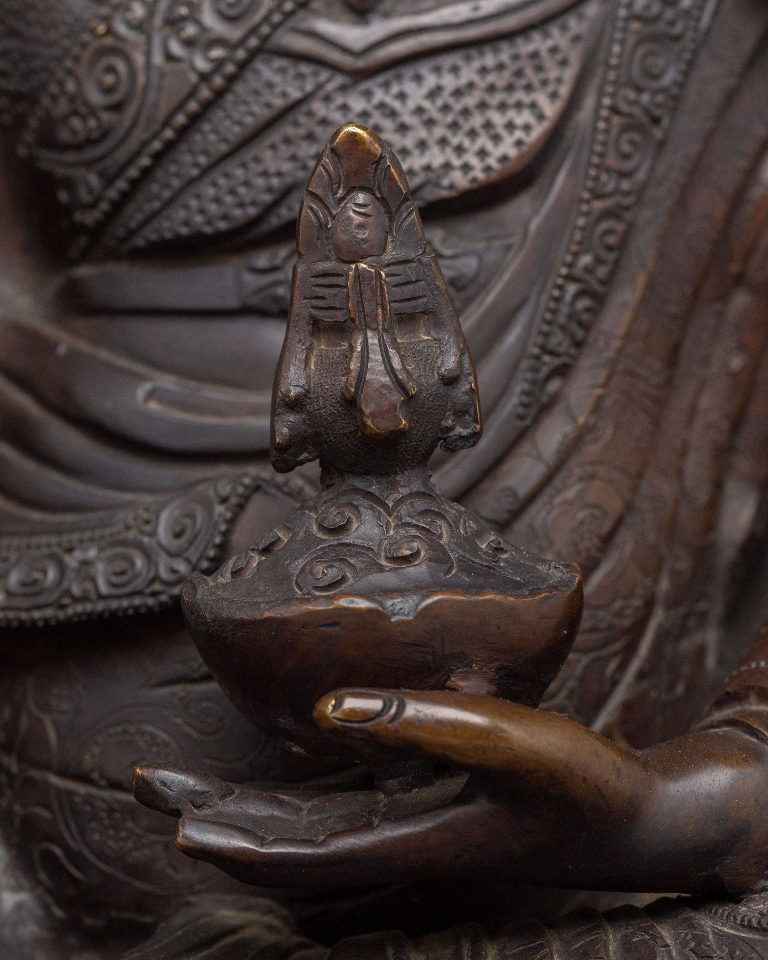 Guru Rinpoche Art, Padmasambhava Deity | Tibetan Guru Statue