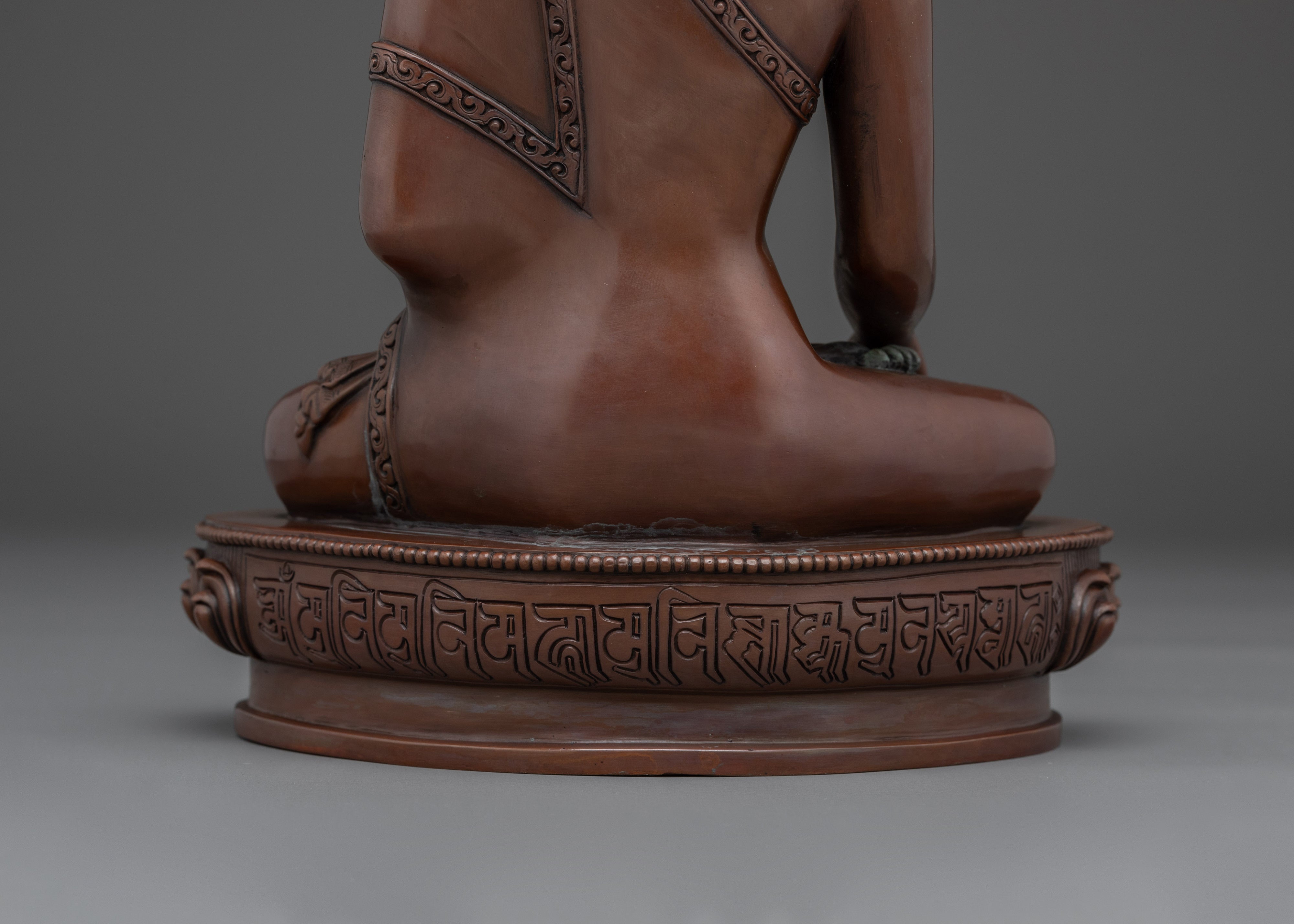 Shakyamuni Buddha statue in Copper | Spiritual Home Decor & Meditation Altar
