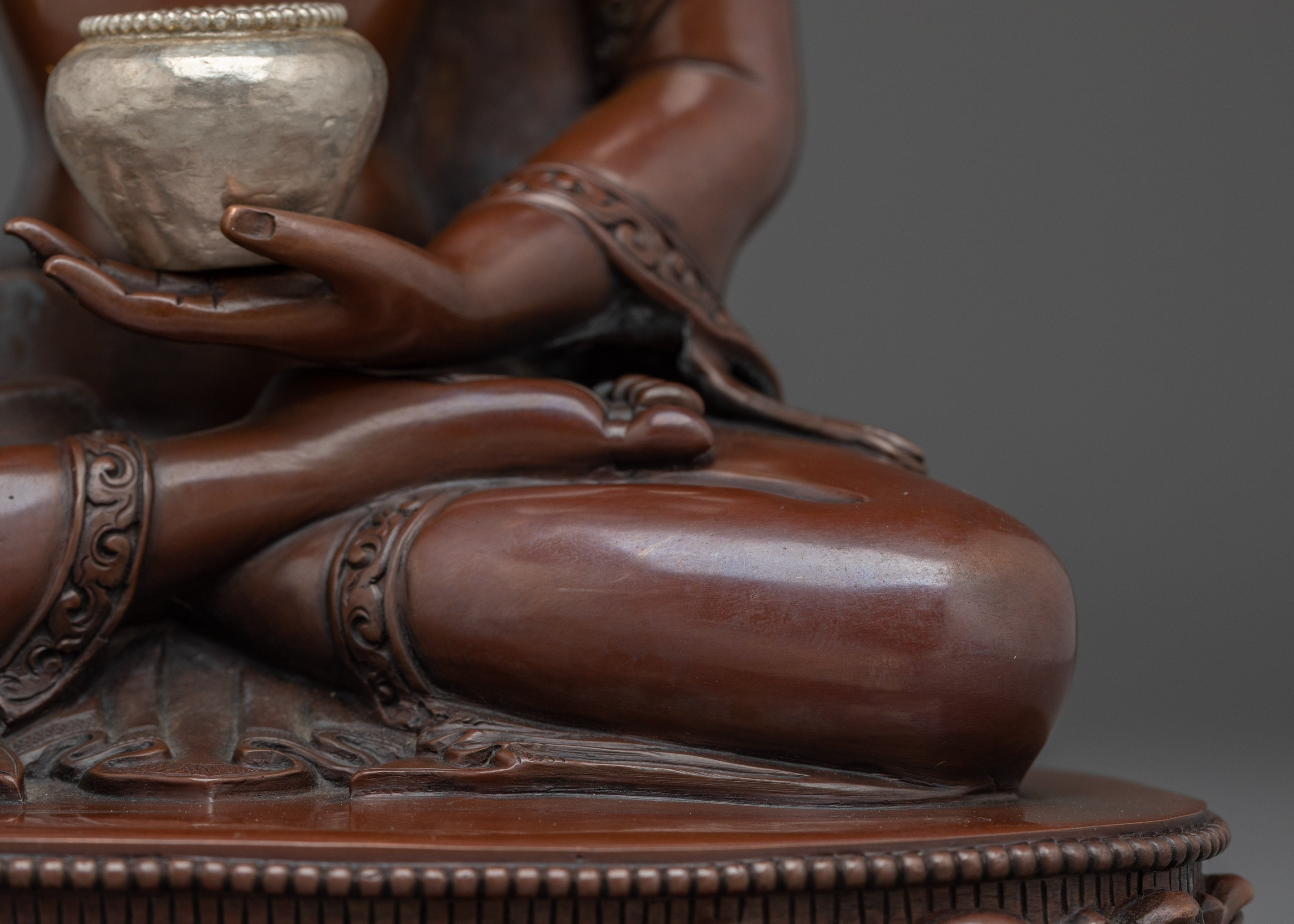 Shakyamuni Buddha statue in Copper | Spiritual Home Decor & Meditation Altar