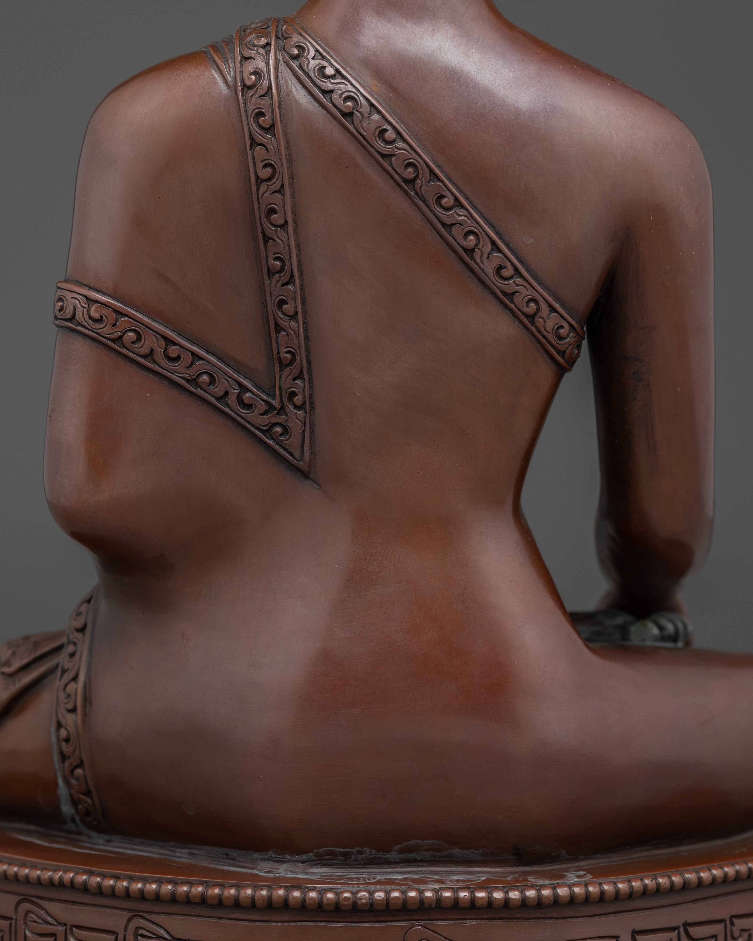 Shakyamuni Buddha statue in Copper | Spiritual Home Decor & Meditation Altar