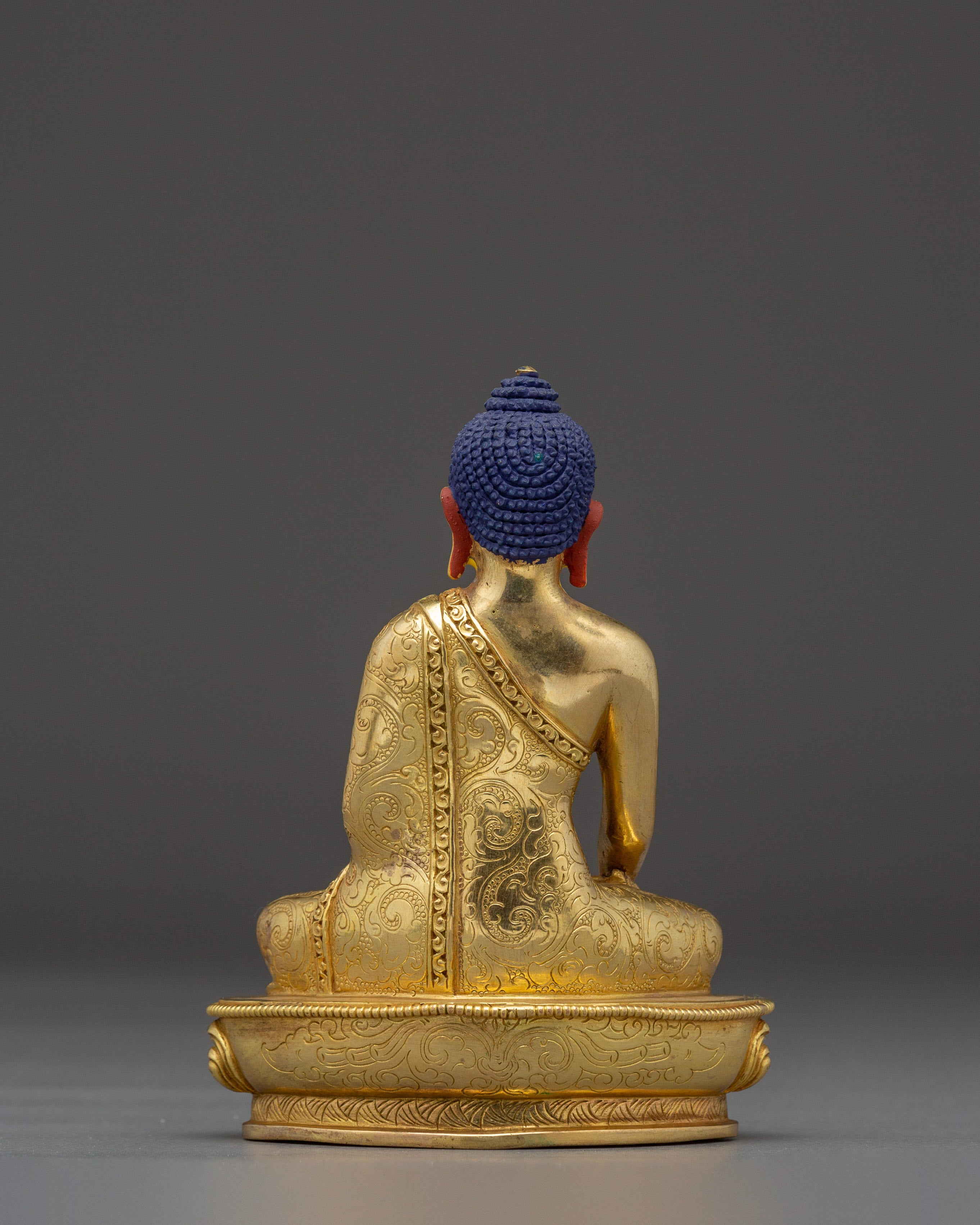 Triple Buddha Sculpture Set | Handmade Nepali Buddhist Art