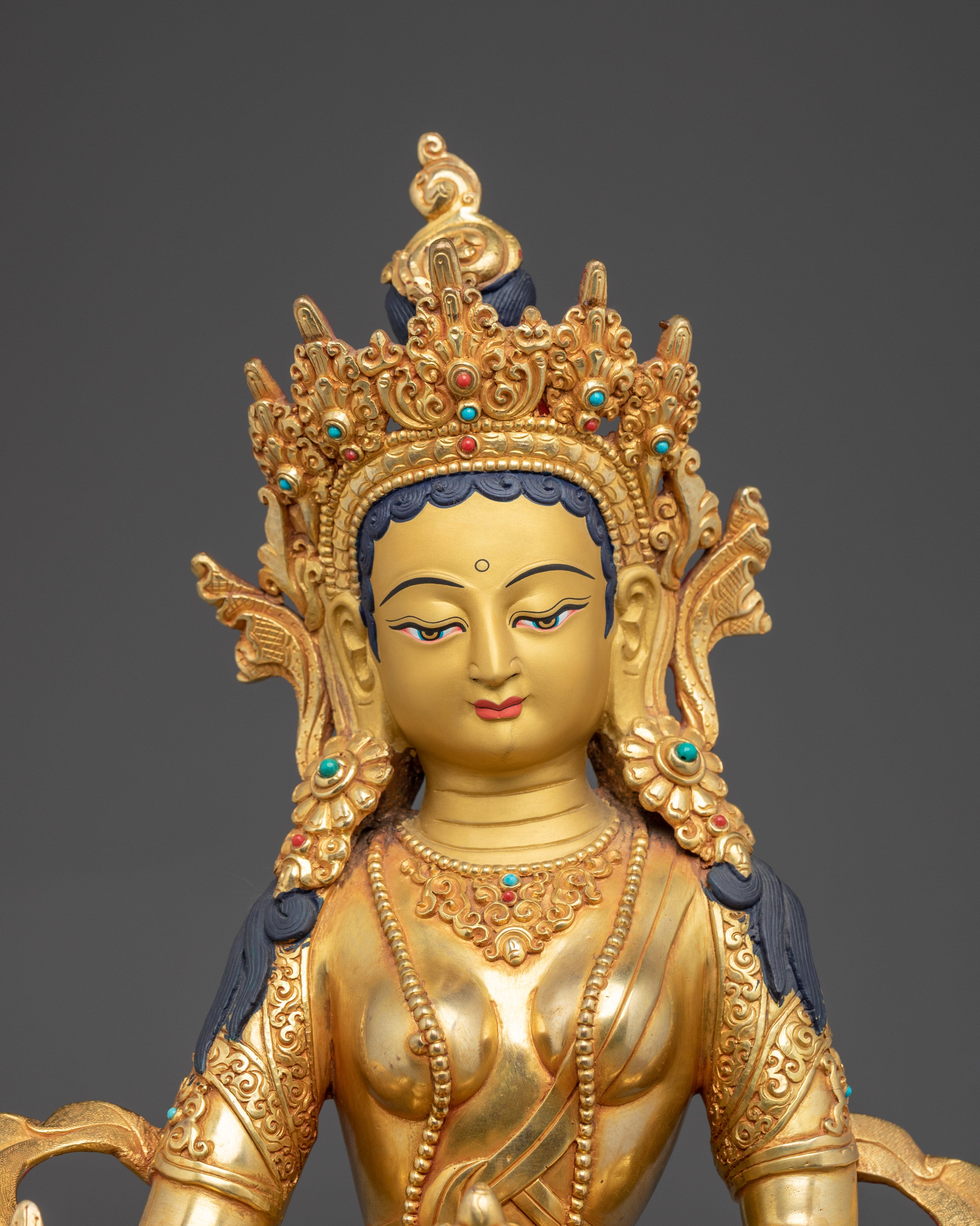Kshitigarbha Statue: Buddhist Bodhisattva