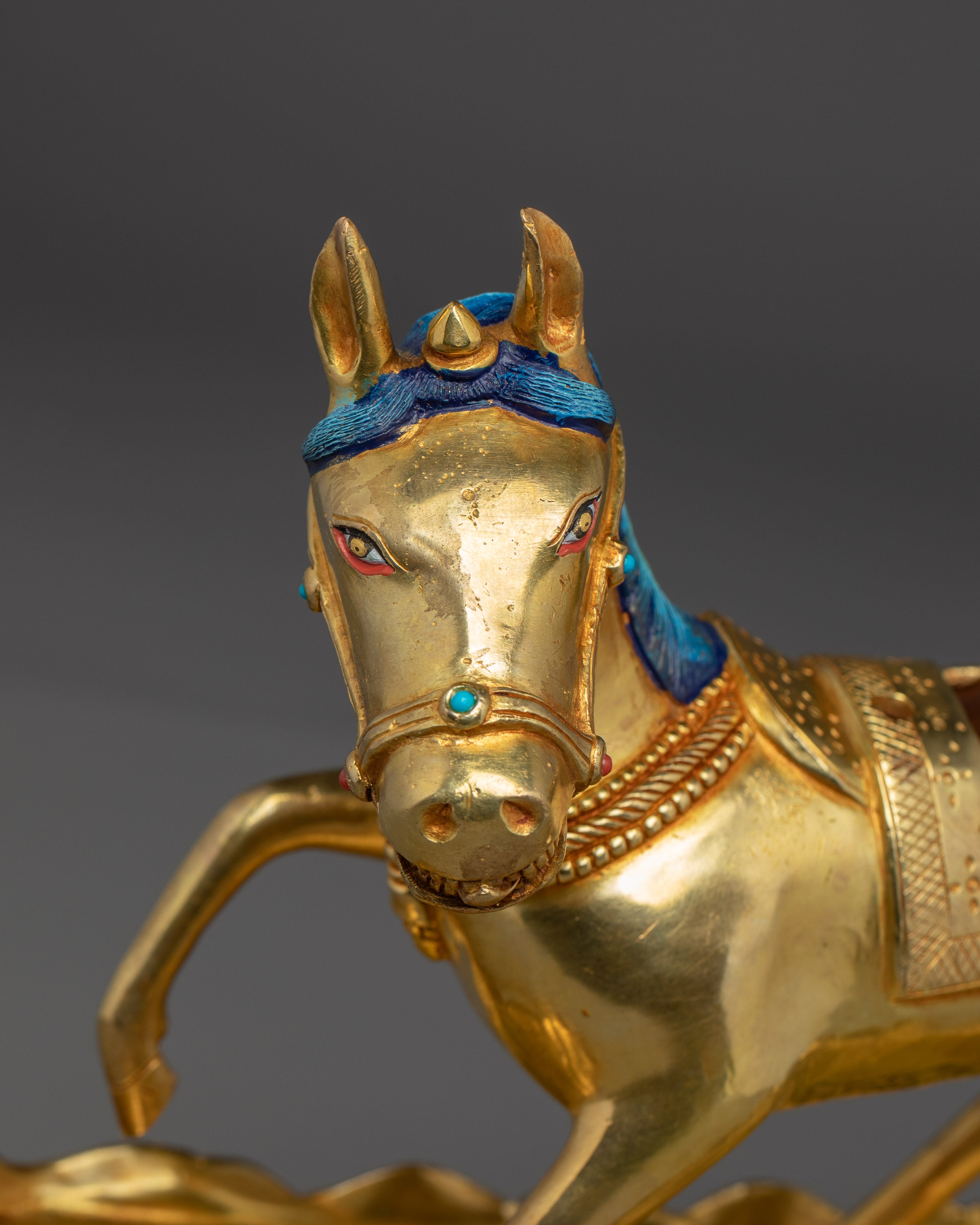 Female Guardian Achi Chokyi Drolma | Tibetan Gold Gilded Sculpture