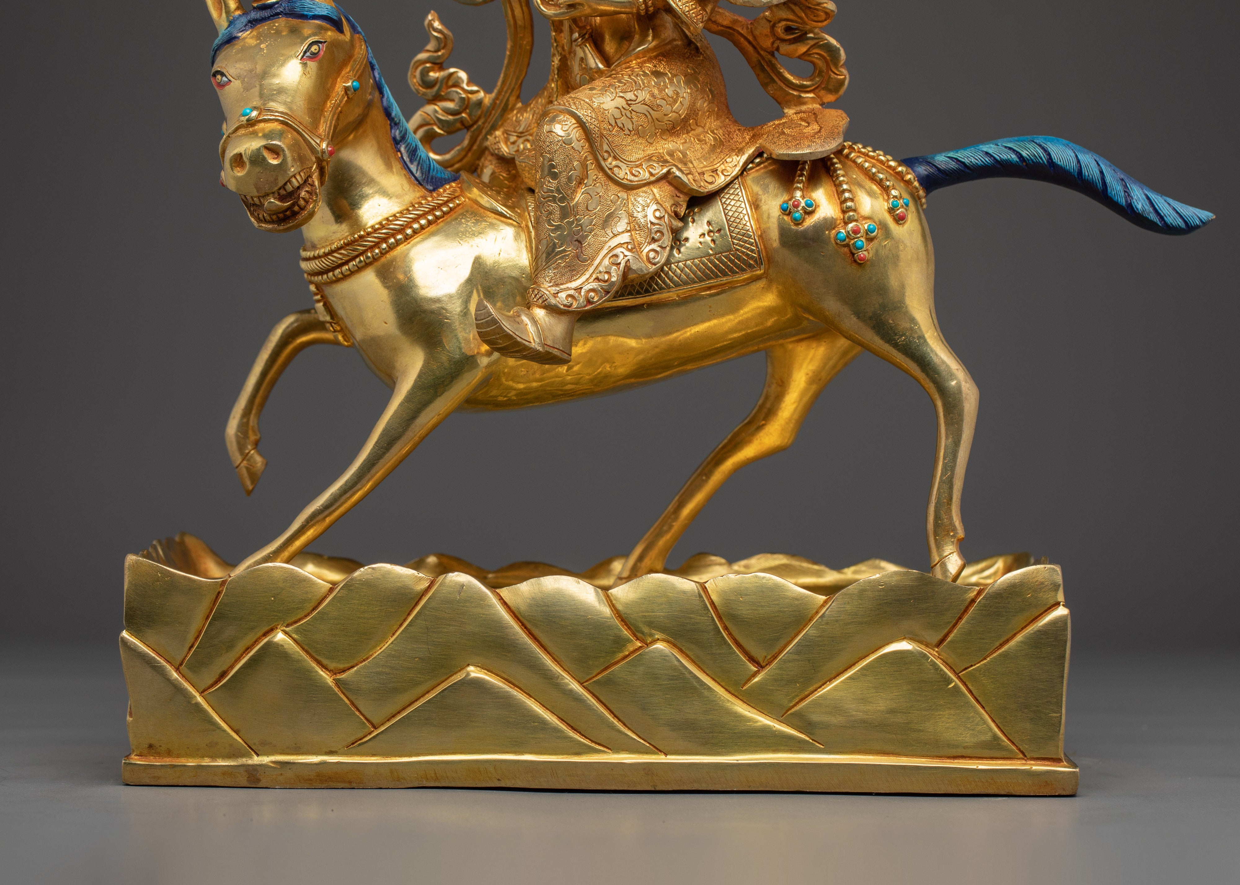 Female Guardian Achi Chokyi Drolma | Tibetan Gold Gilded Sculpture