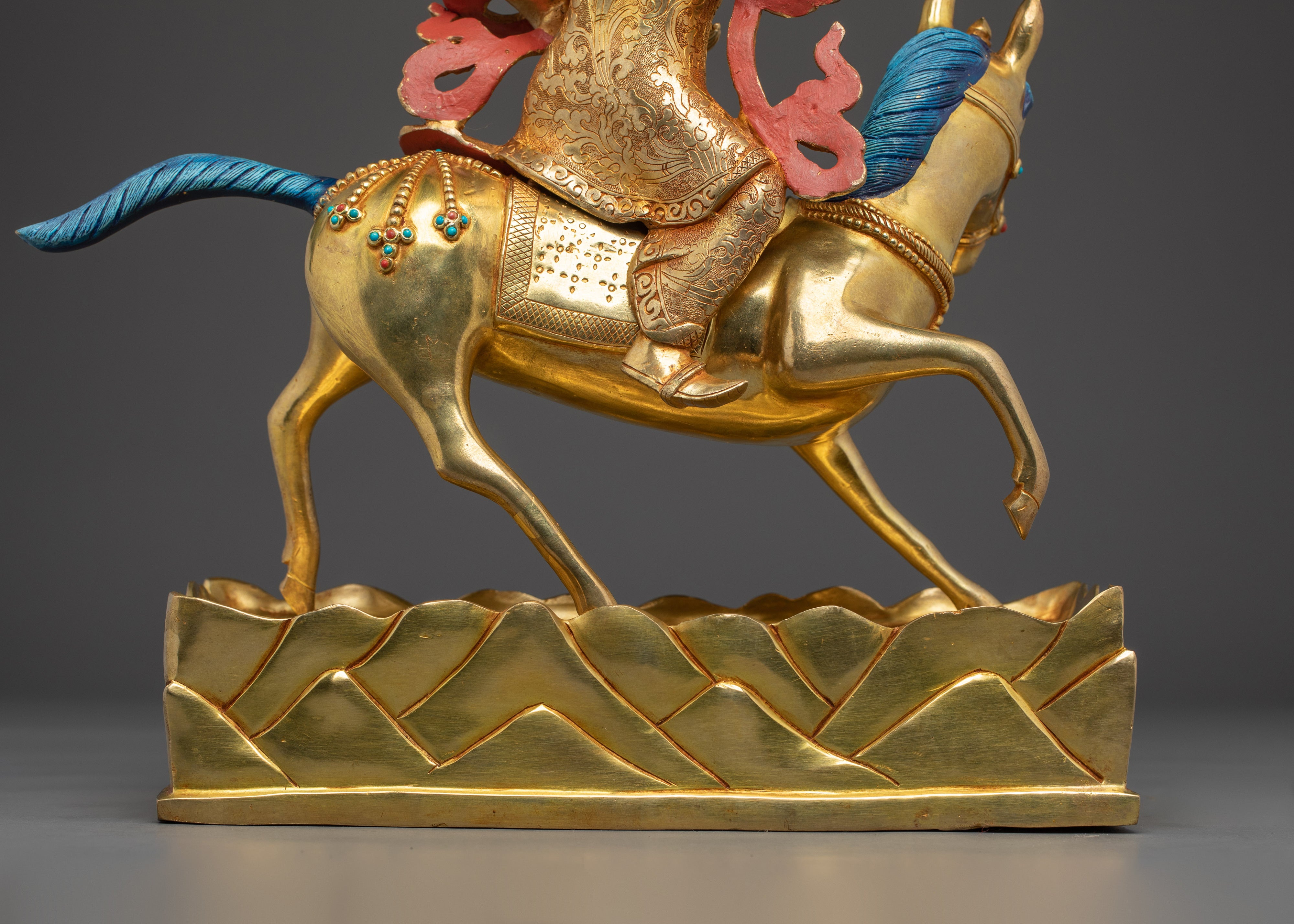 Female Guardian Achi Chokyi Drolma | Tibetan Gold Gilded Sculpture