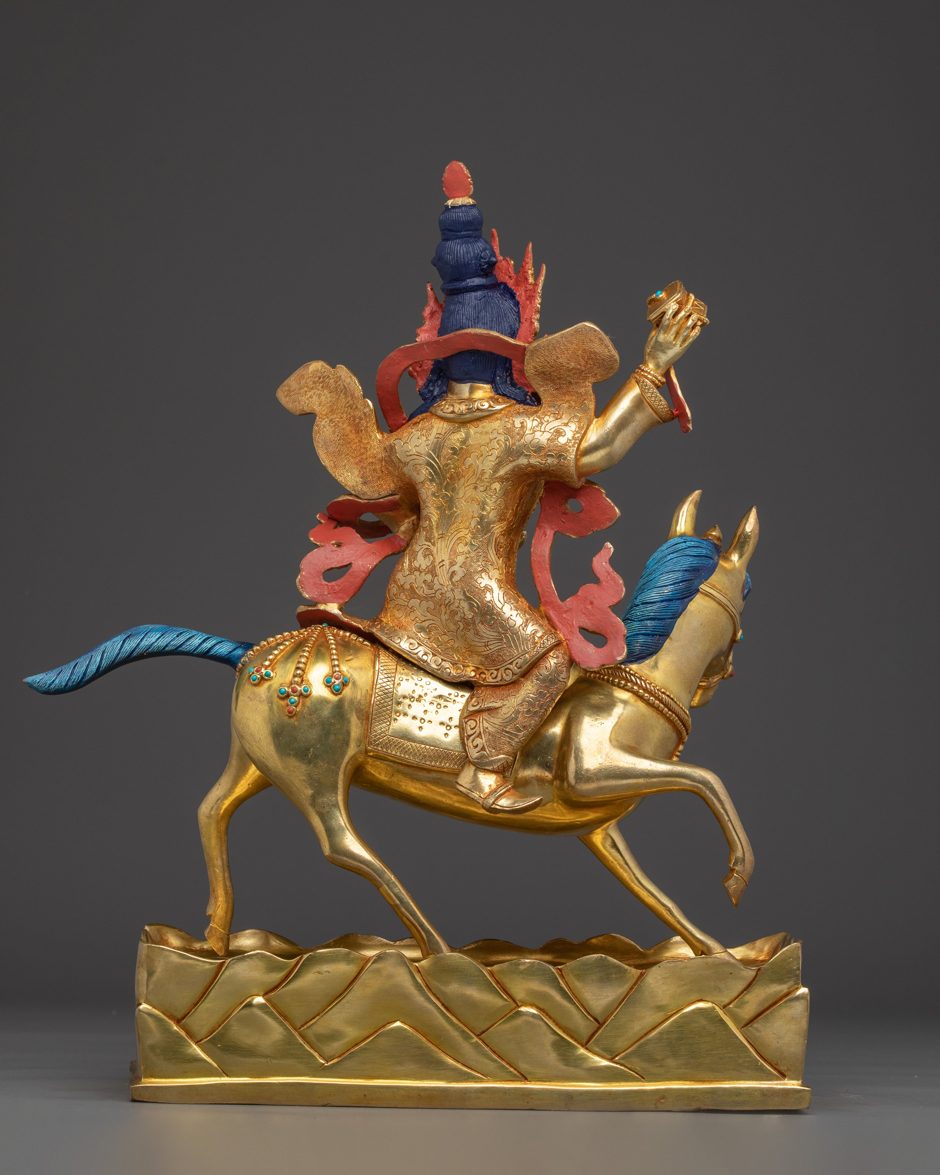 Female Guardian Achi Chokyi Drolma | Tibetan Gold Gilded Sculpture