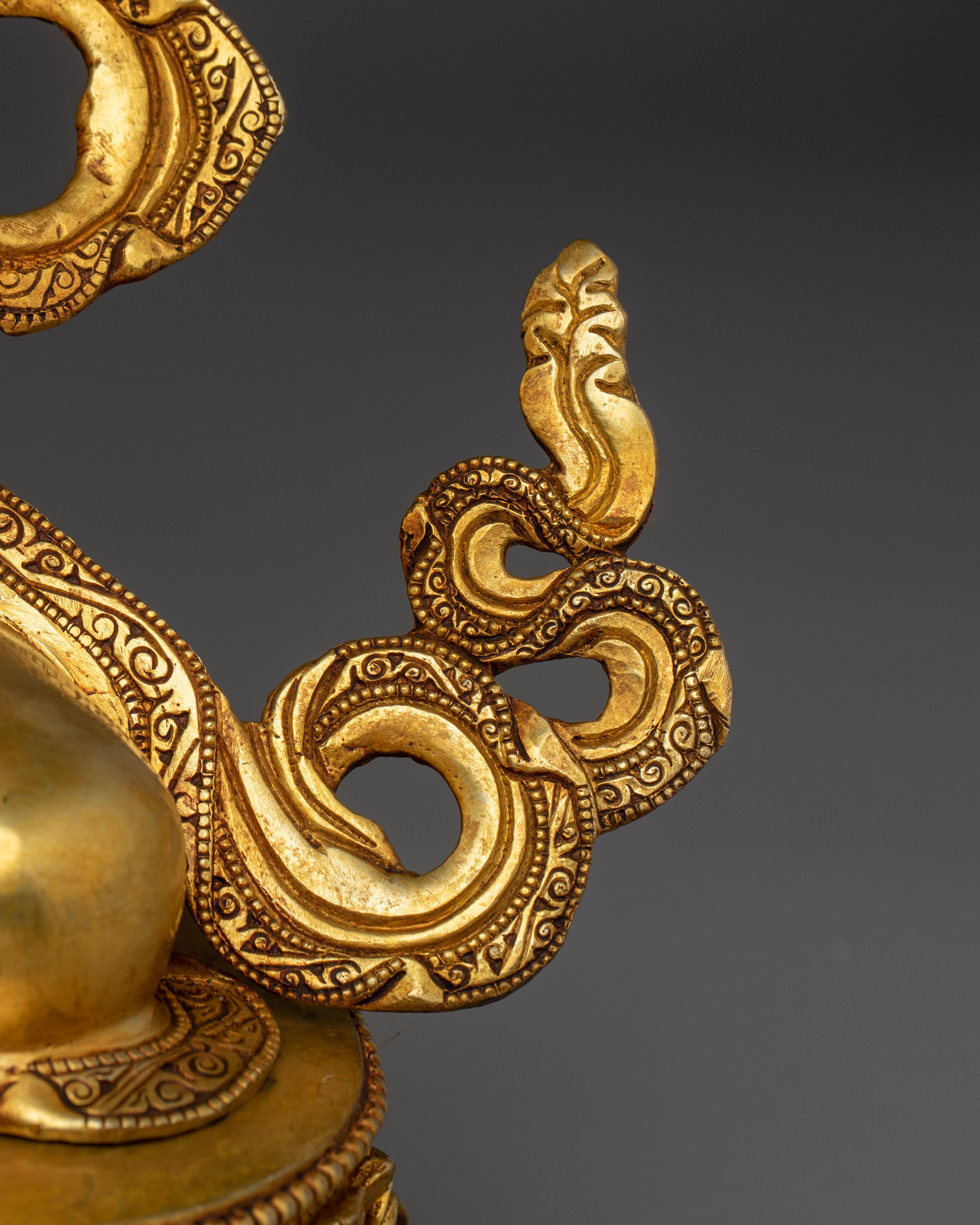 Tibetan Amitayus Figure | Nepali Handcrafted Altar Statue