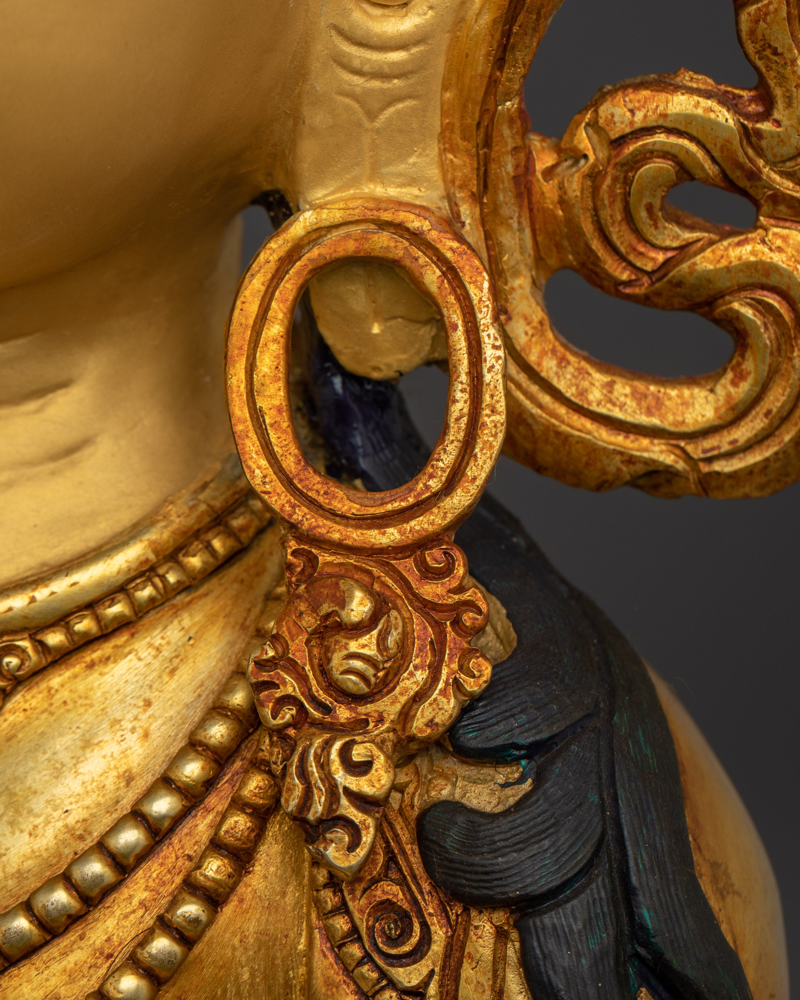 Tibetan Amitayus Figure | Nepali Handcrafted Altar Statue