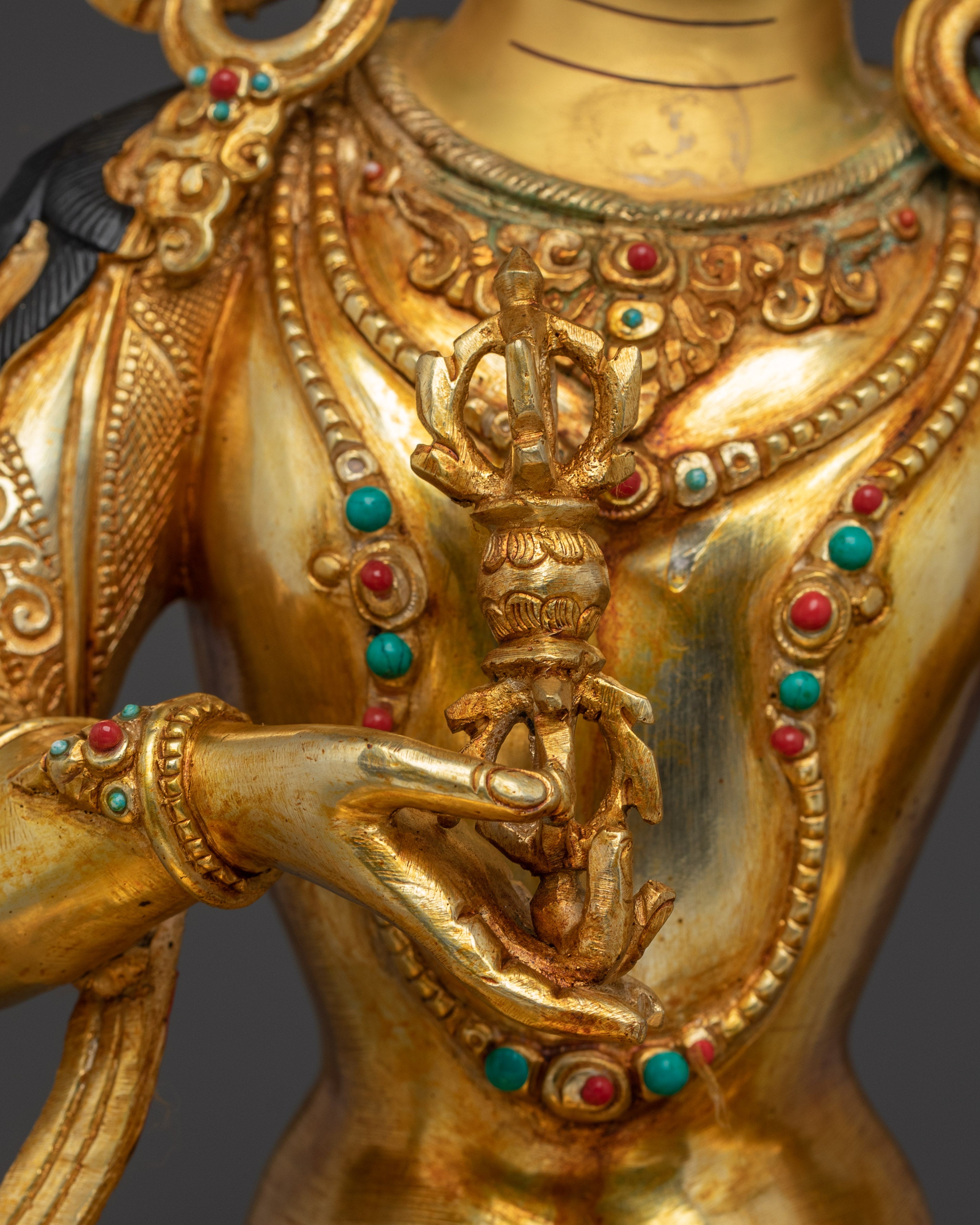 Vajrasattva, Peaceful Tantric Buddha | Traditional Tibetan Art