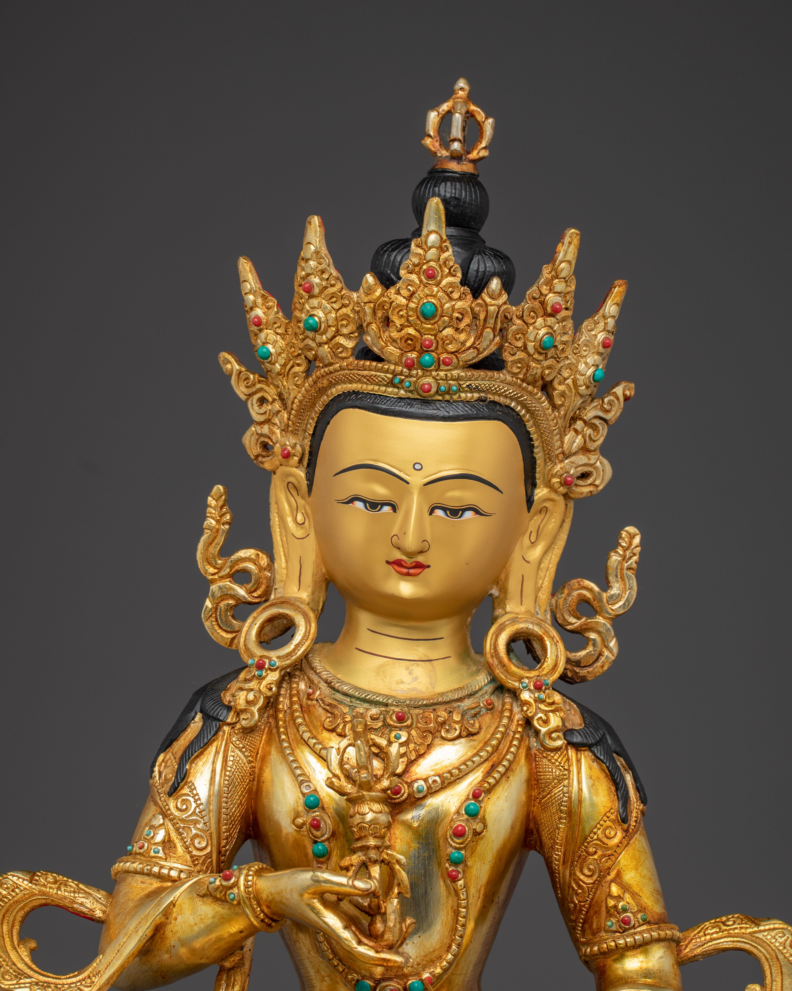 Vajrasattva, Peaceful Tantric Buddha | Traditional Tibetan Art