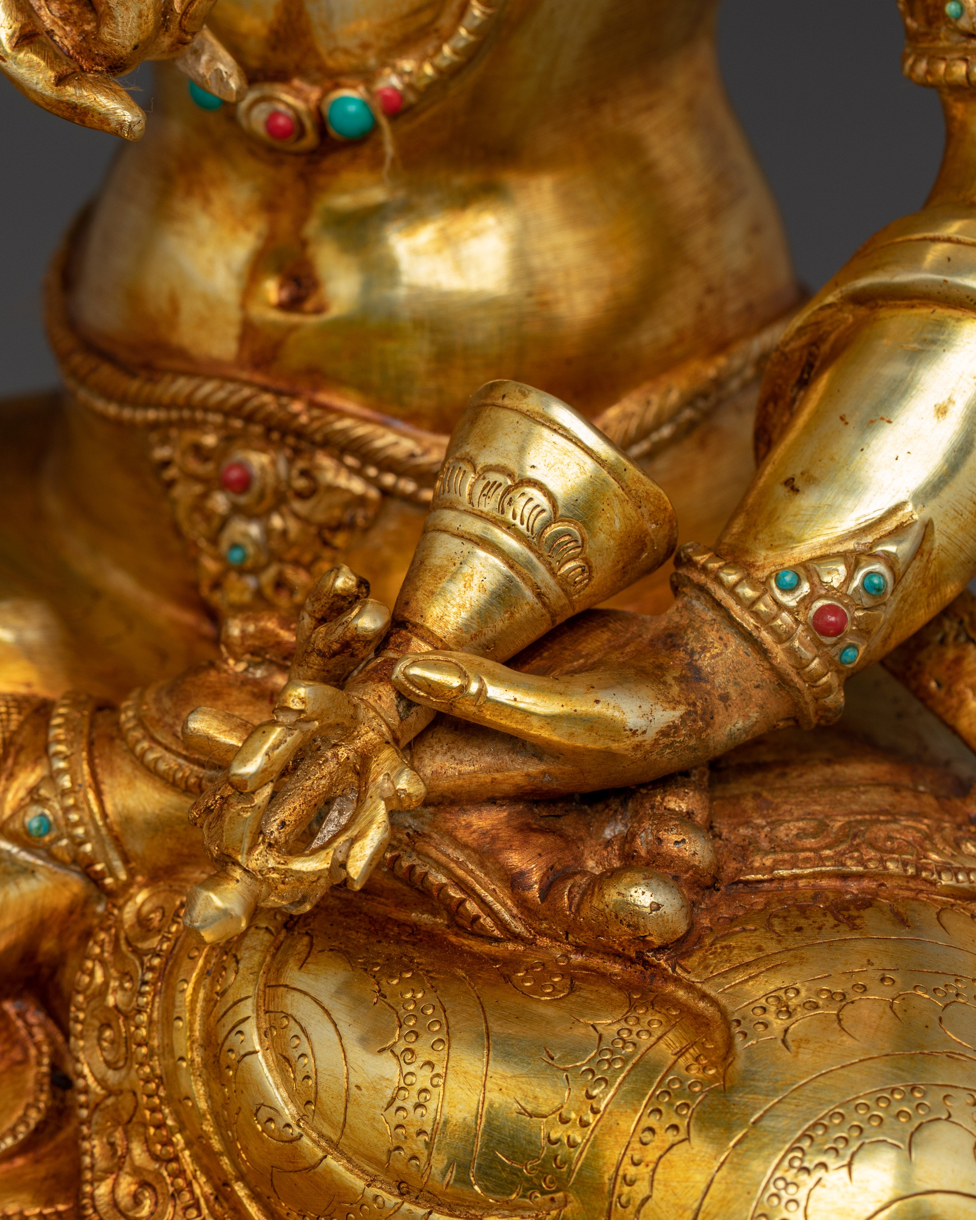 Vajrasattva, Peaceful Tantric Buddha | Traditional Tibetan Art
