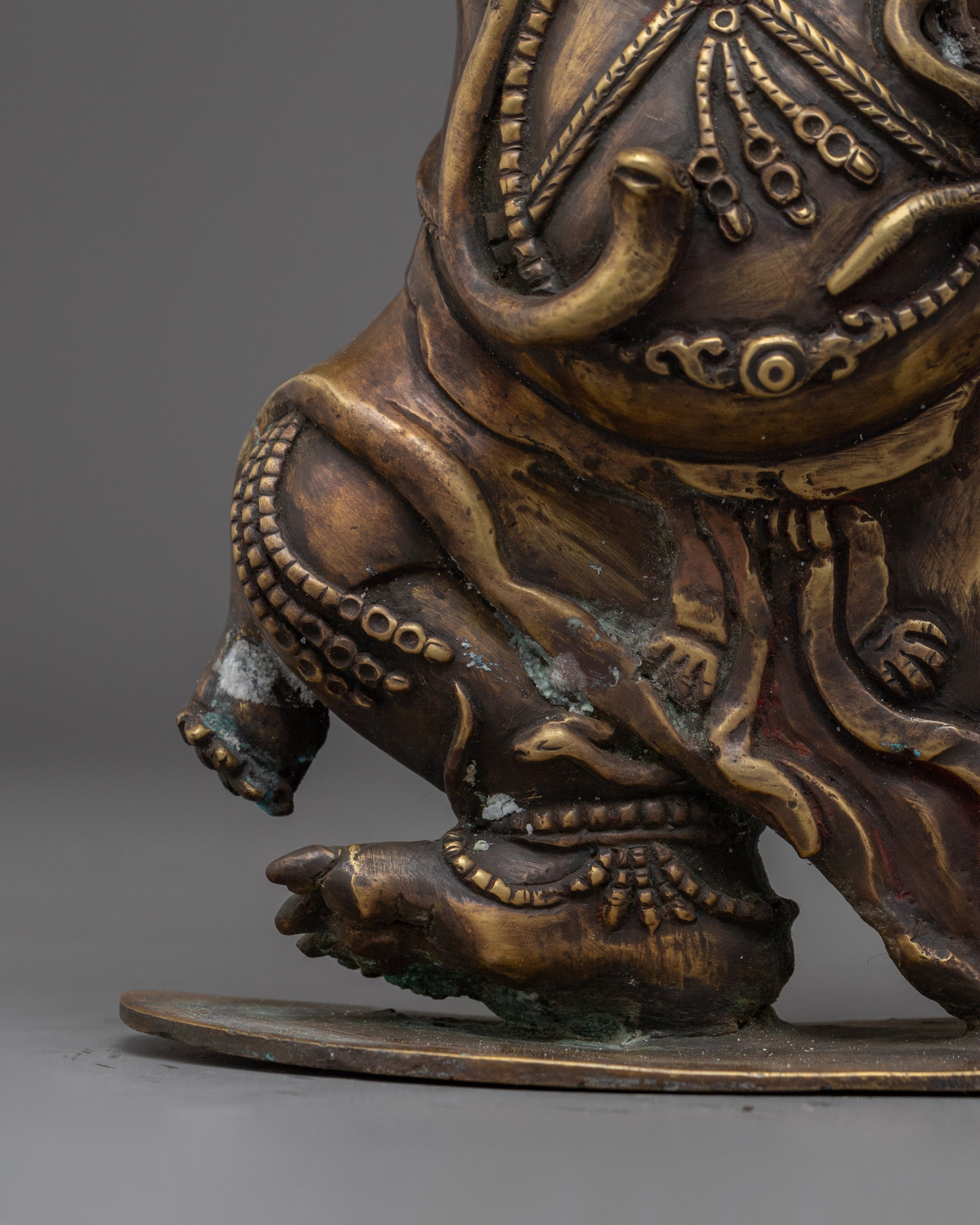 Vajrapani, Wrathful Protector And Thunderbolt Holder | Nepali Handmade Statue