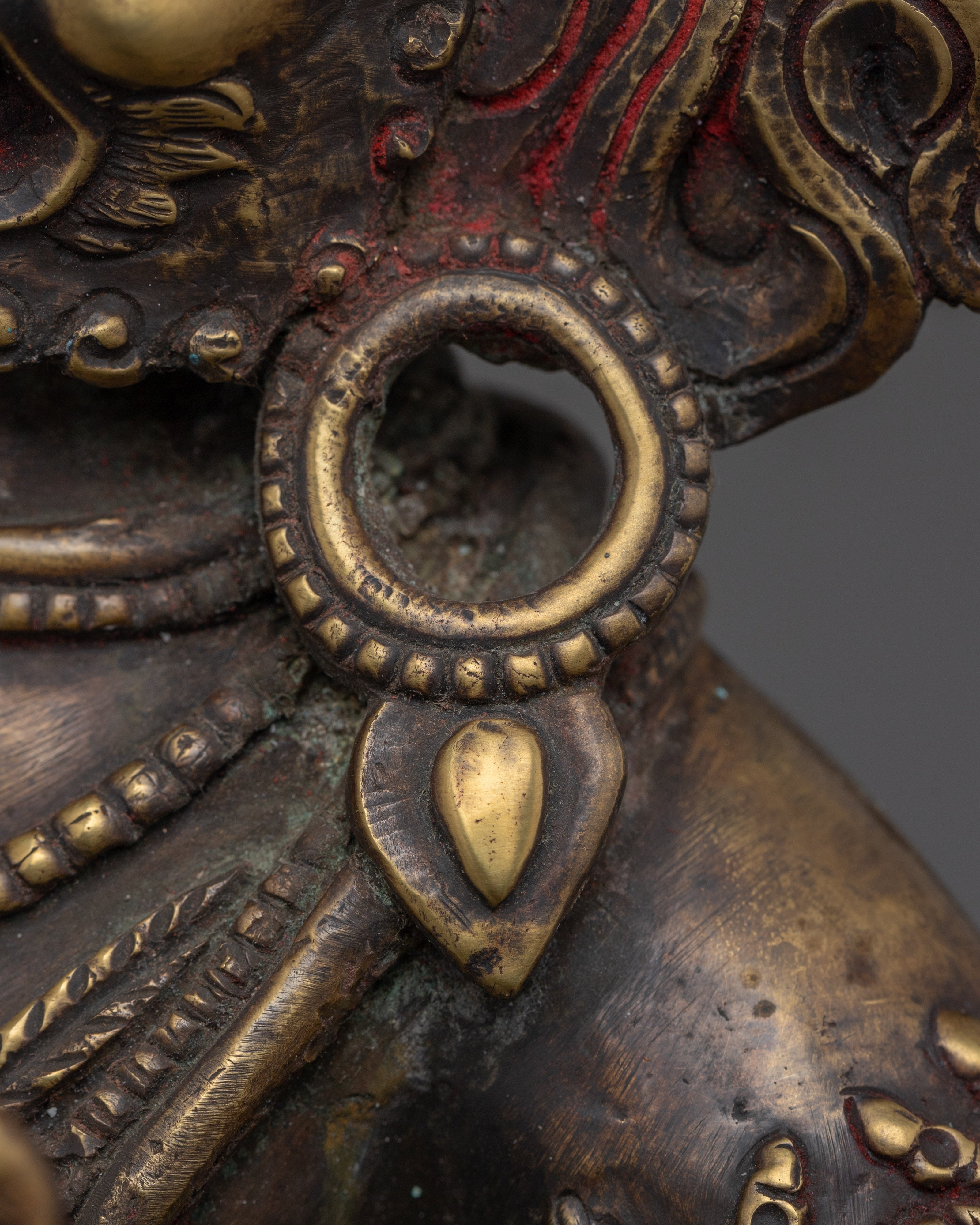 Vajrapani, Wrathful Protector And Thunderbolt Holder | Nepali Handmade Statue