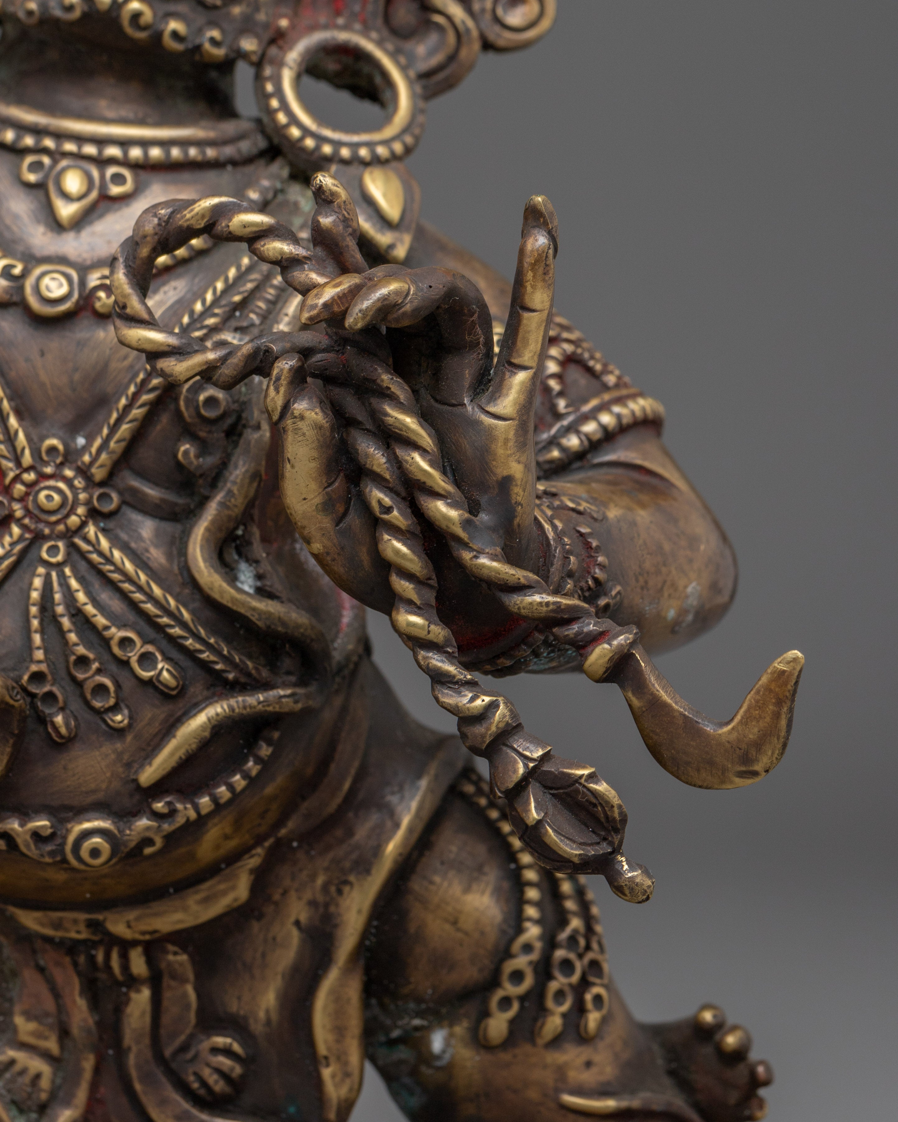 Vajrapani, Wrathful Protector And Thunderbolt Holder | Nepali Handmade Statue