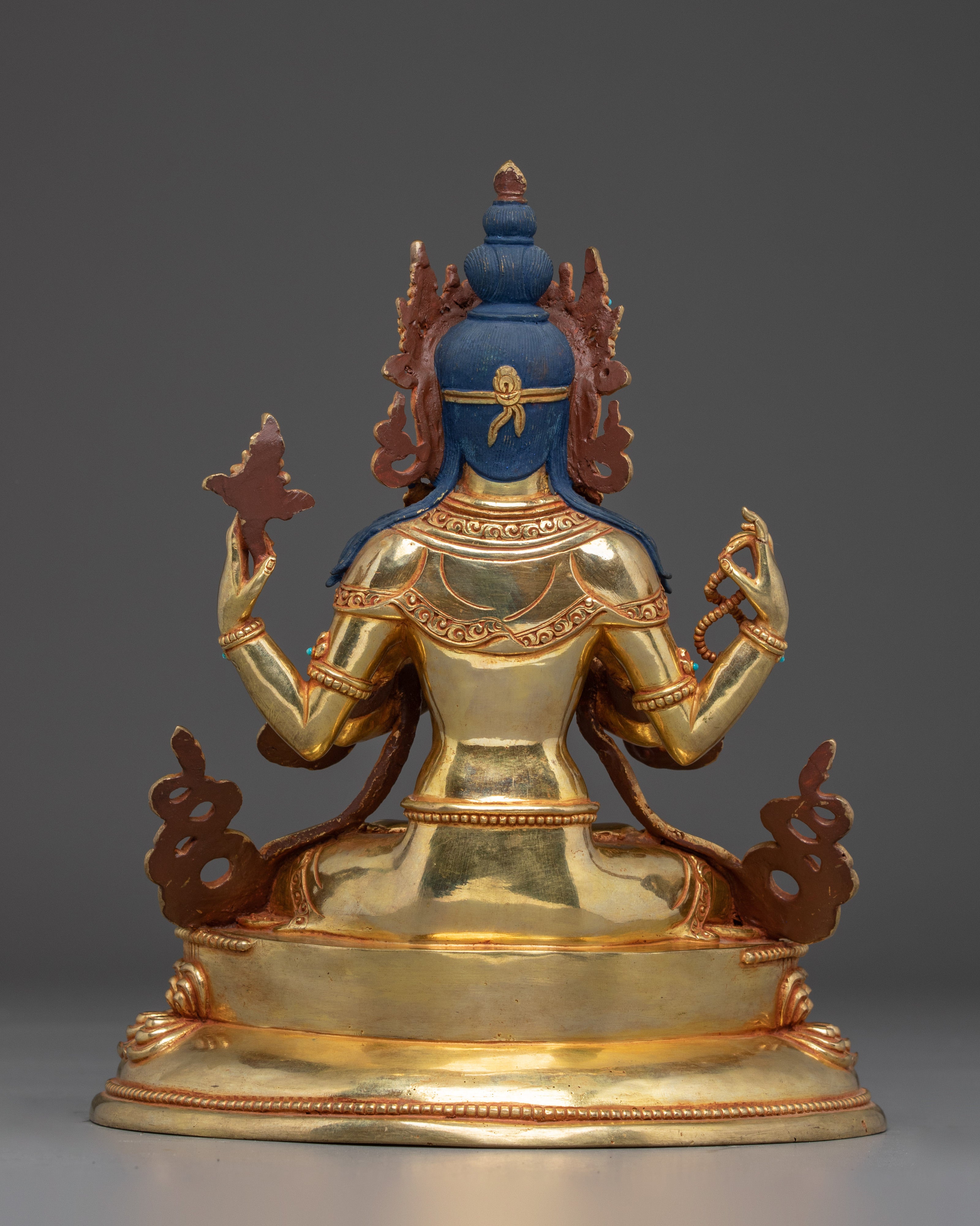 Chenrezig Statue: Buddhist Compassion Bodhisattva