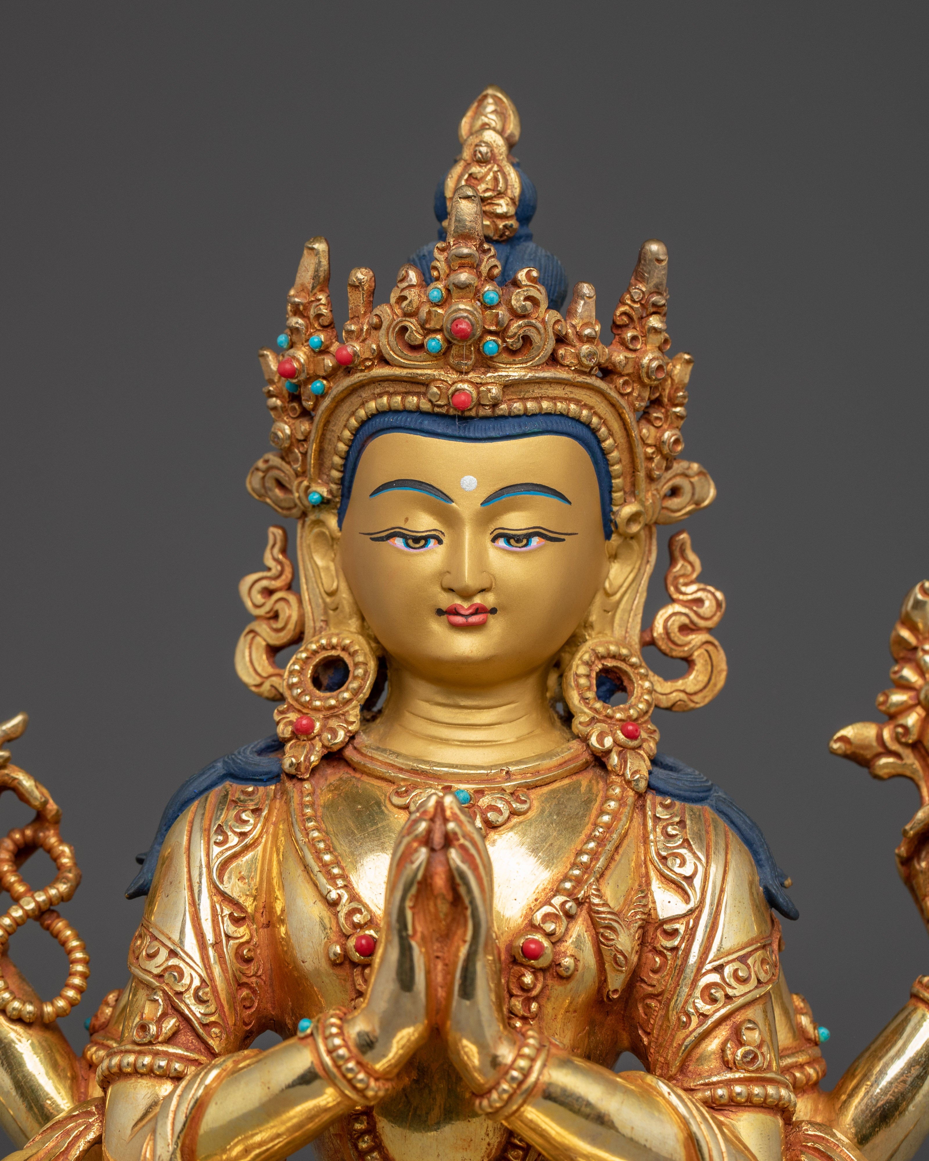 Chenrezig Statue: Buddhist Compassion Bodhisattva