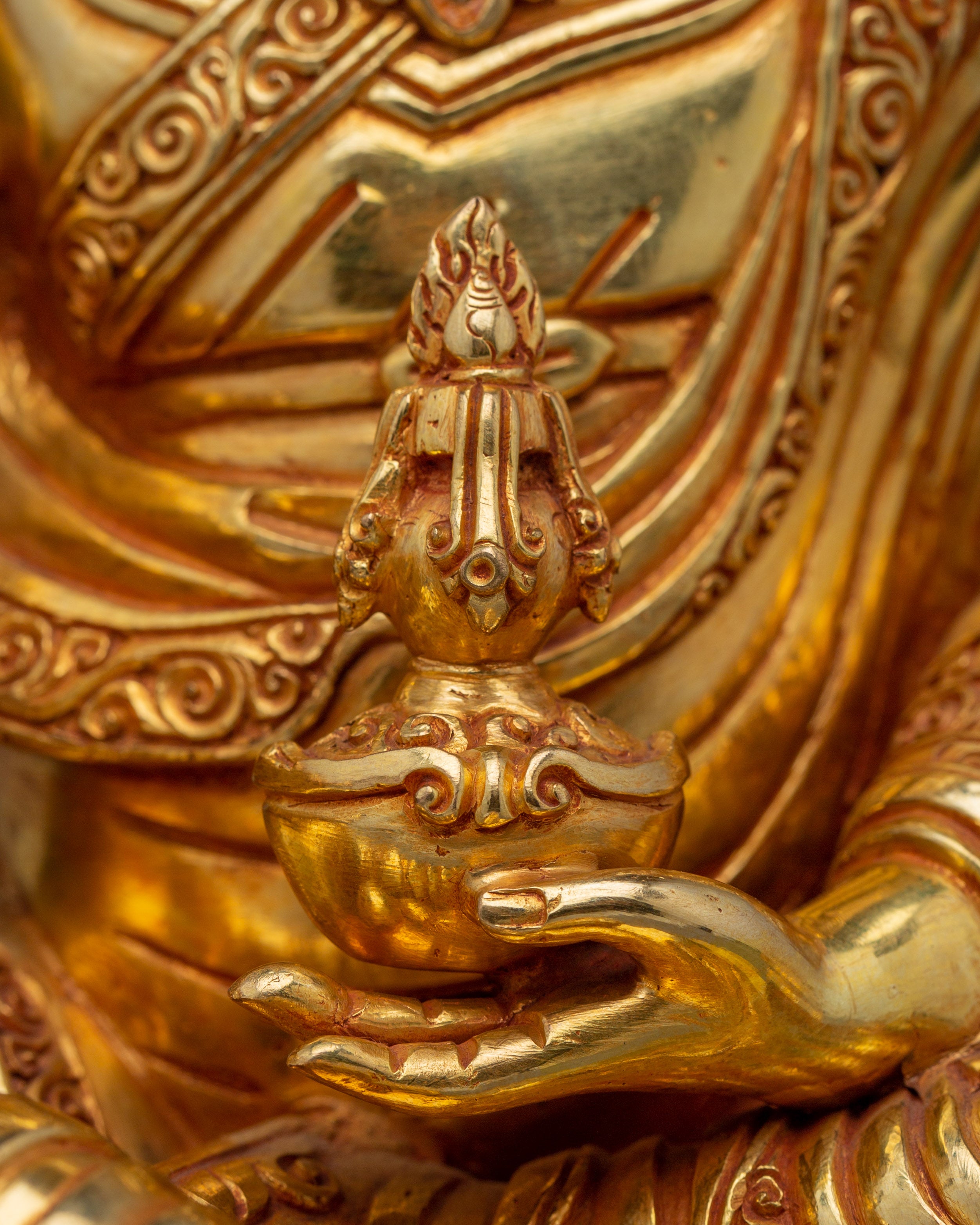 Guru Rinpoche Statue: Tibetan Vajra Master