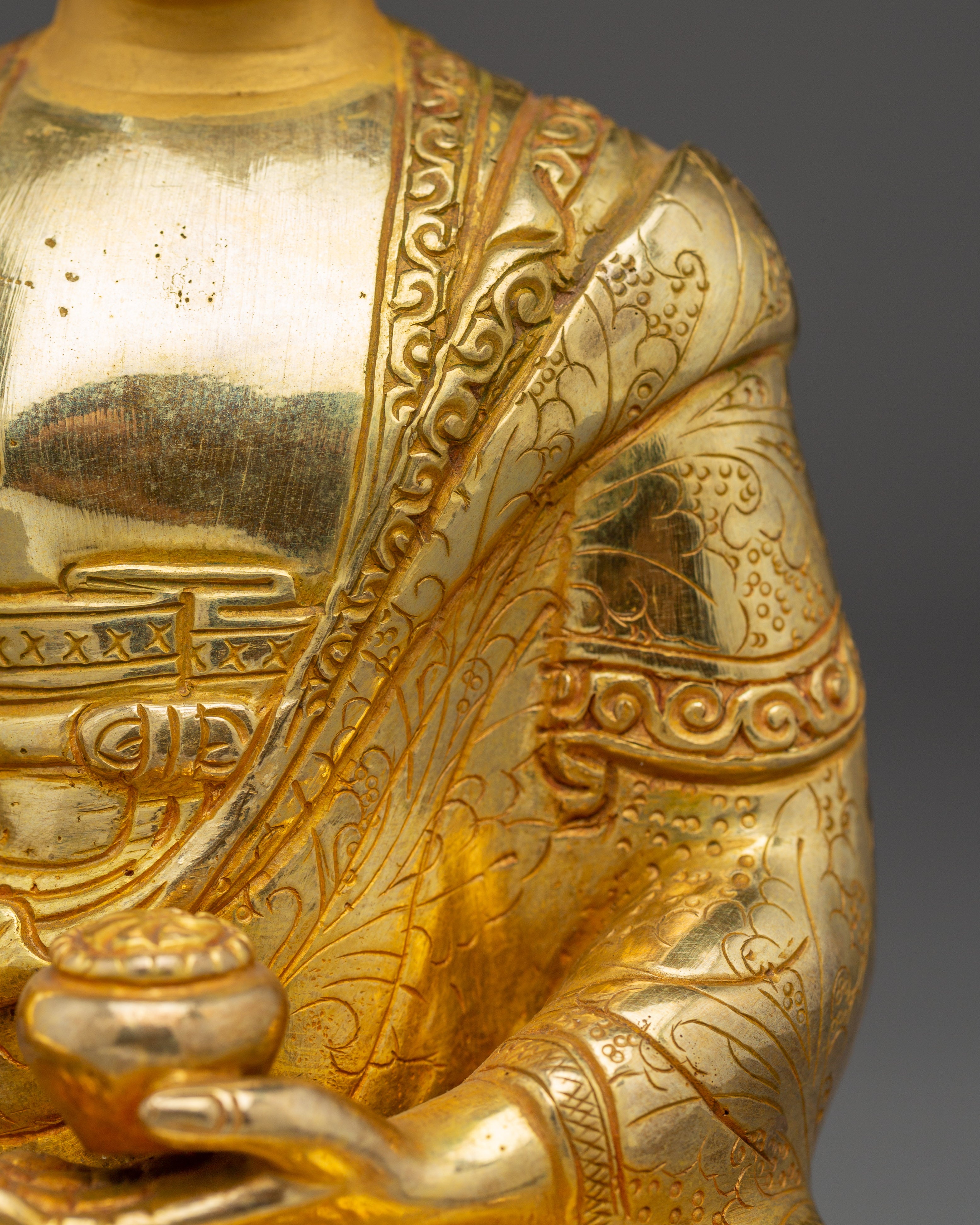 Peace Meditation Idol Shakyamuni Buddha Art | Himalayan Wisdom Statue