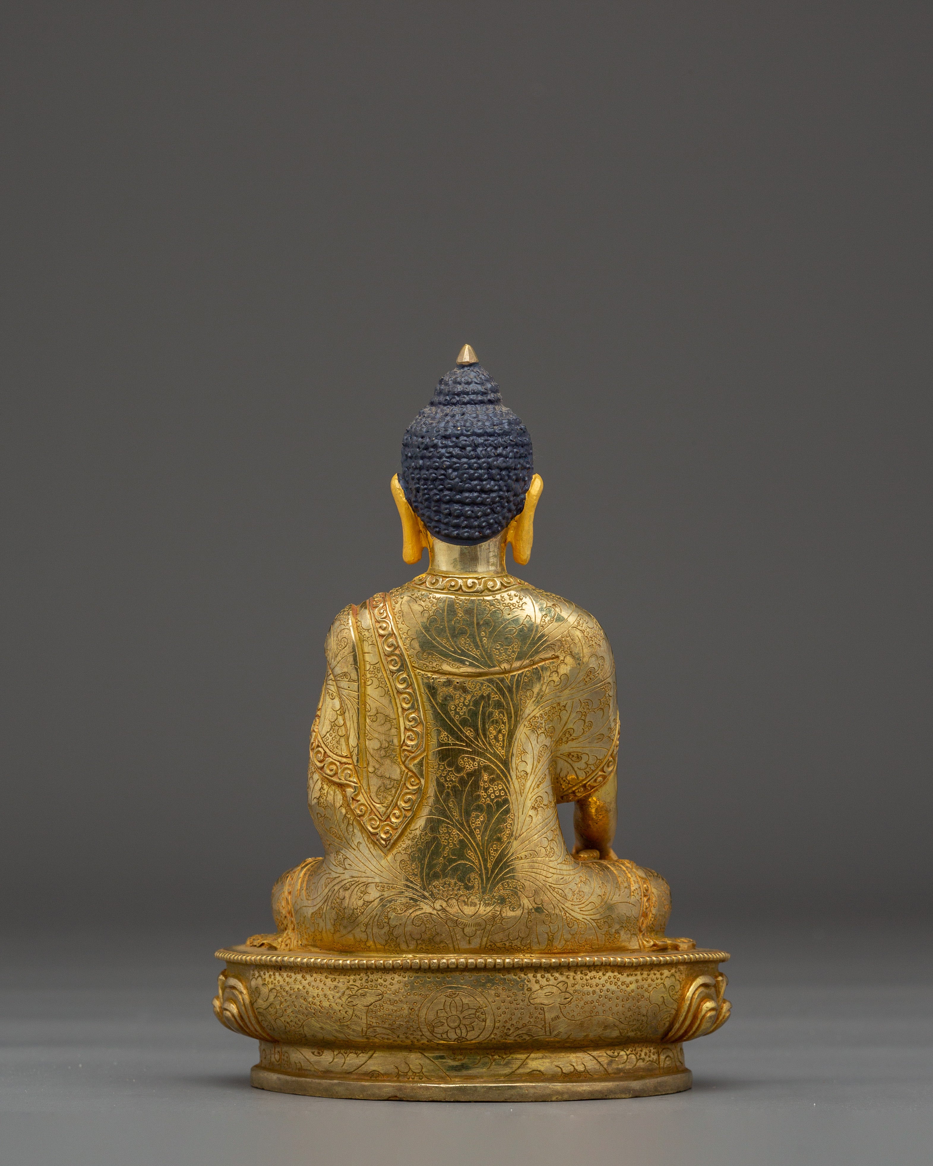Peace Meditation Idol Shakyamuni Buddha Art | Himalayan Wisdom Statue