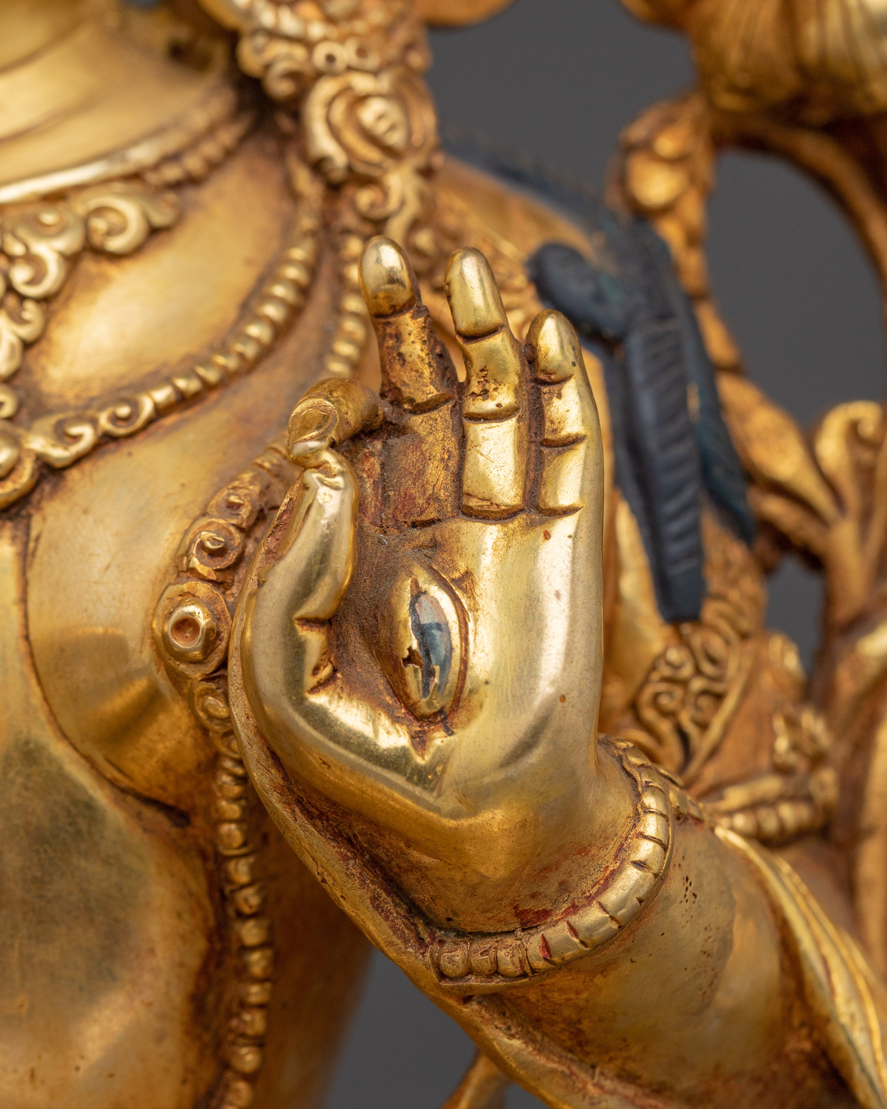 White Tara Bodhisattva of Compassion and Healing Statue | Ideal for Meditation