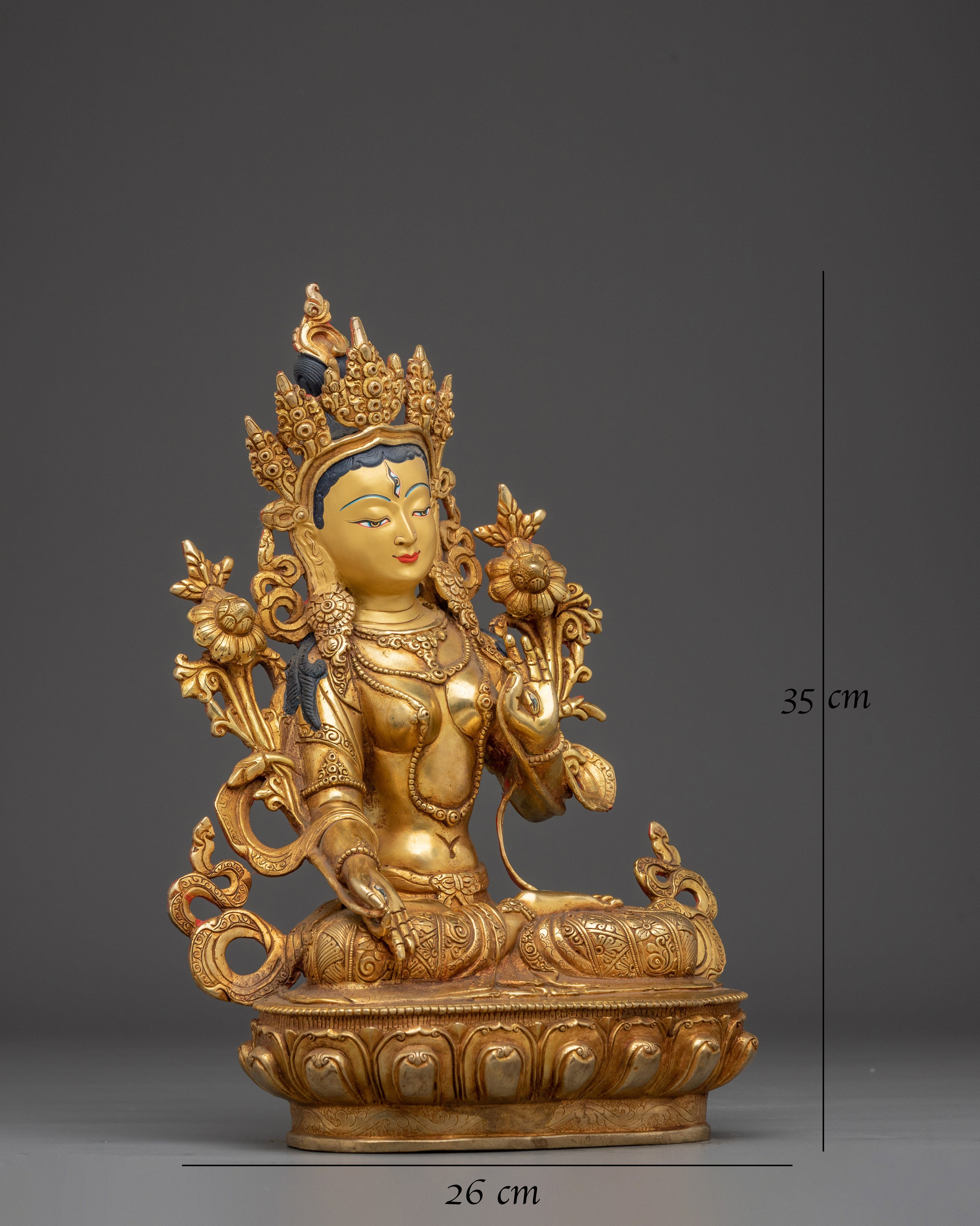 White Tara Bodhisattva of Compassion and Healing Statue