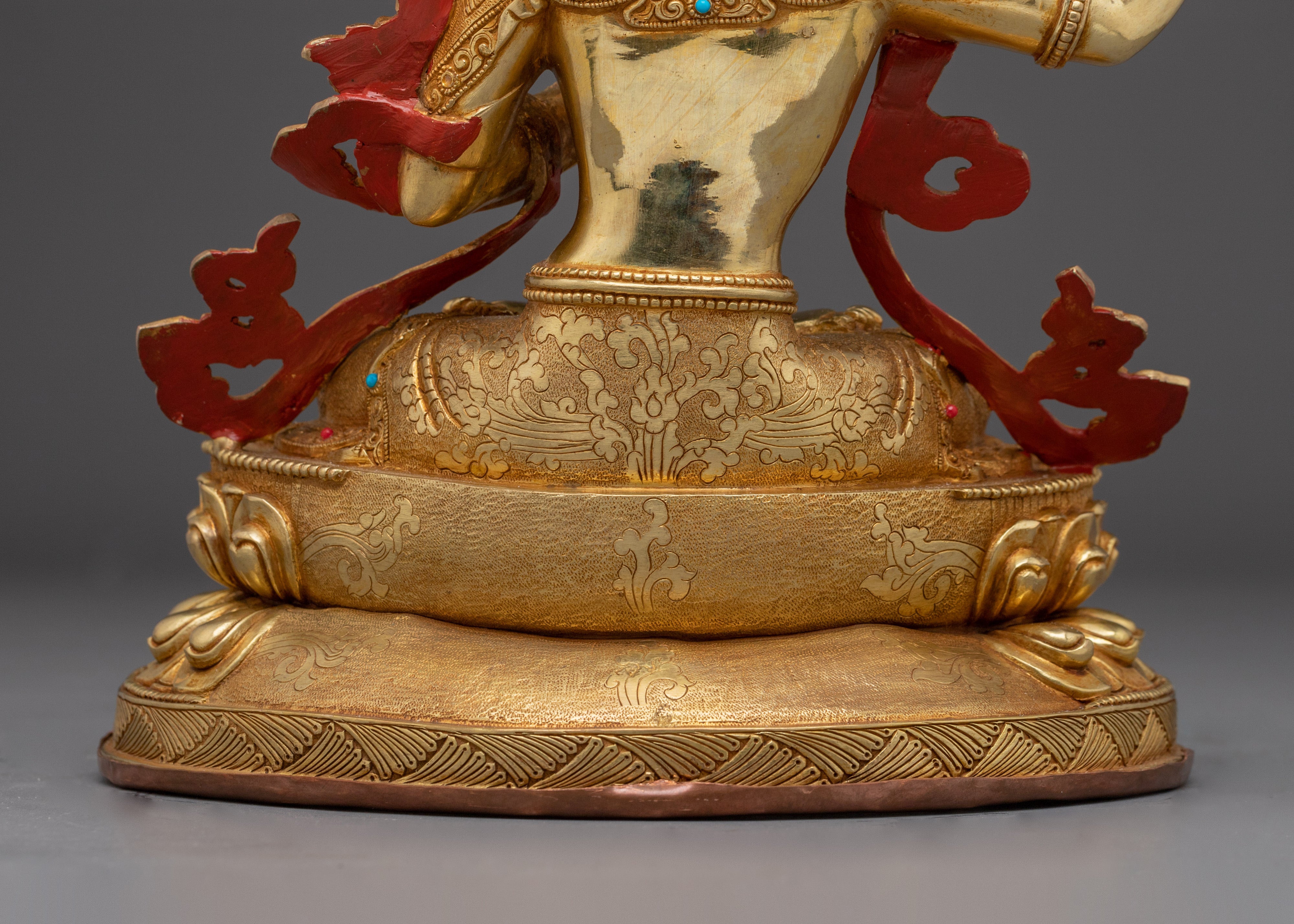 Vajrayana Deity Manjushri Handmade Art | Enlightened wisdom