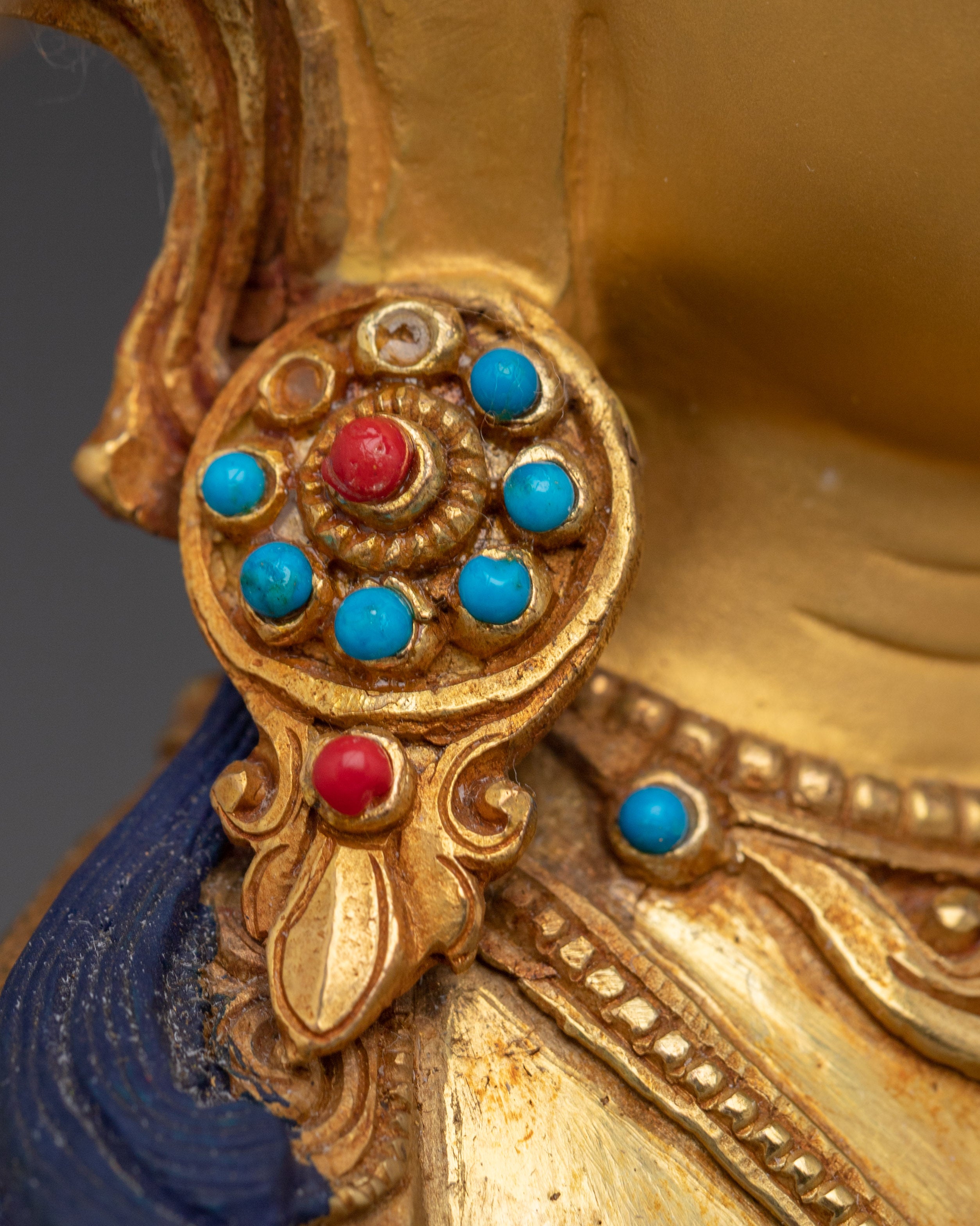 Vajrayana Deity Manjushri Handmade Art | Enlightened wisdom