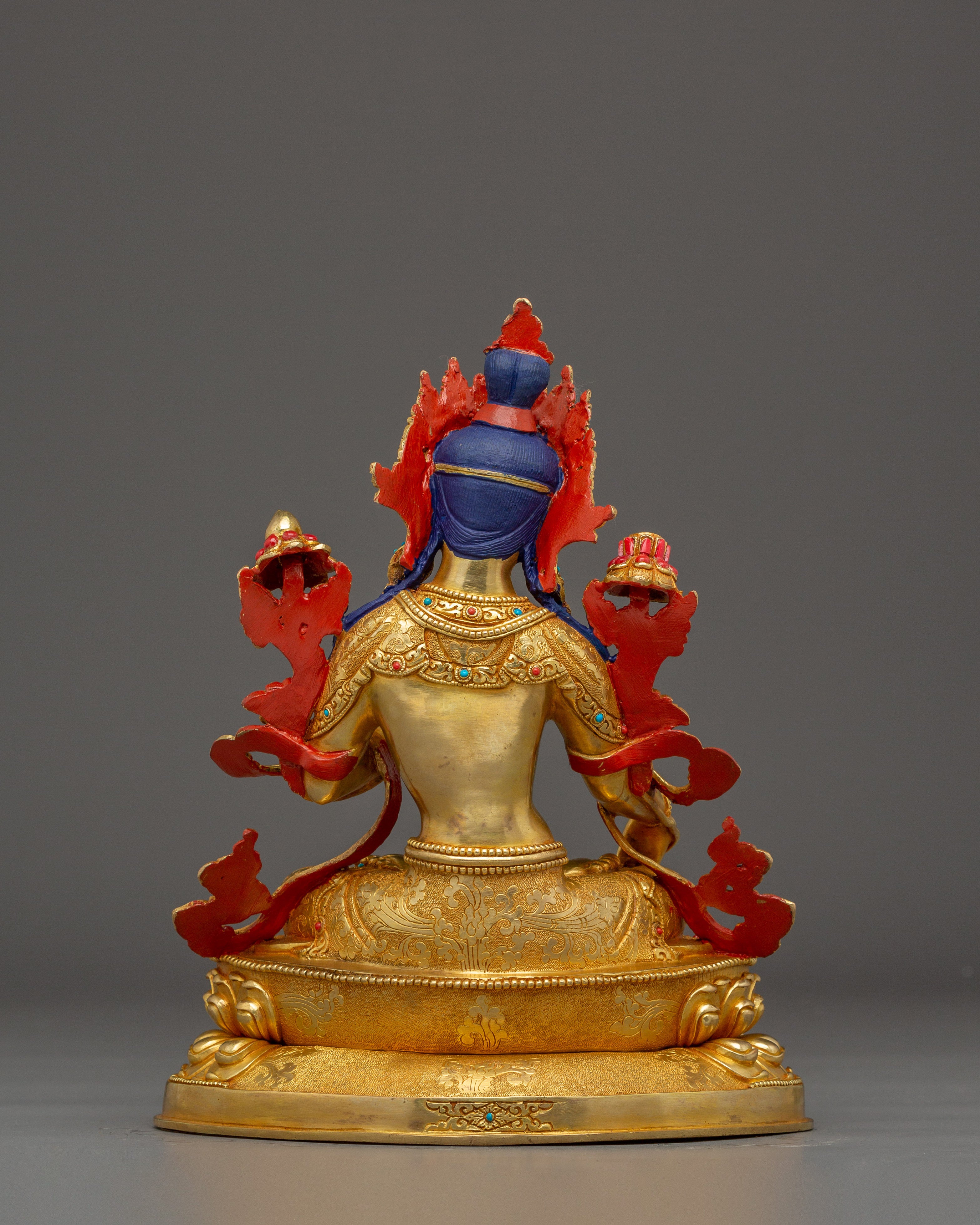 Nepalese Artwork of White Tara | Compassionate Protector