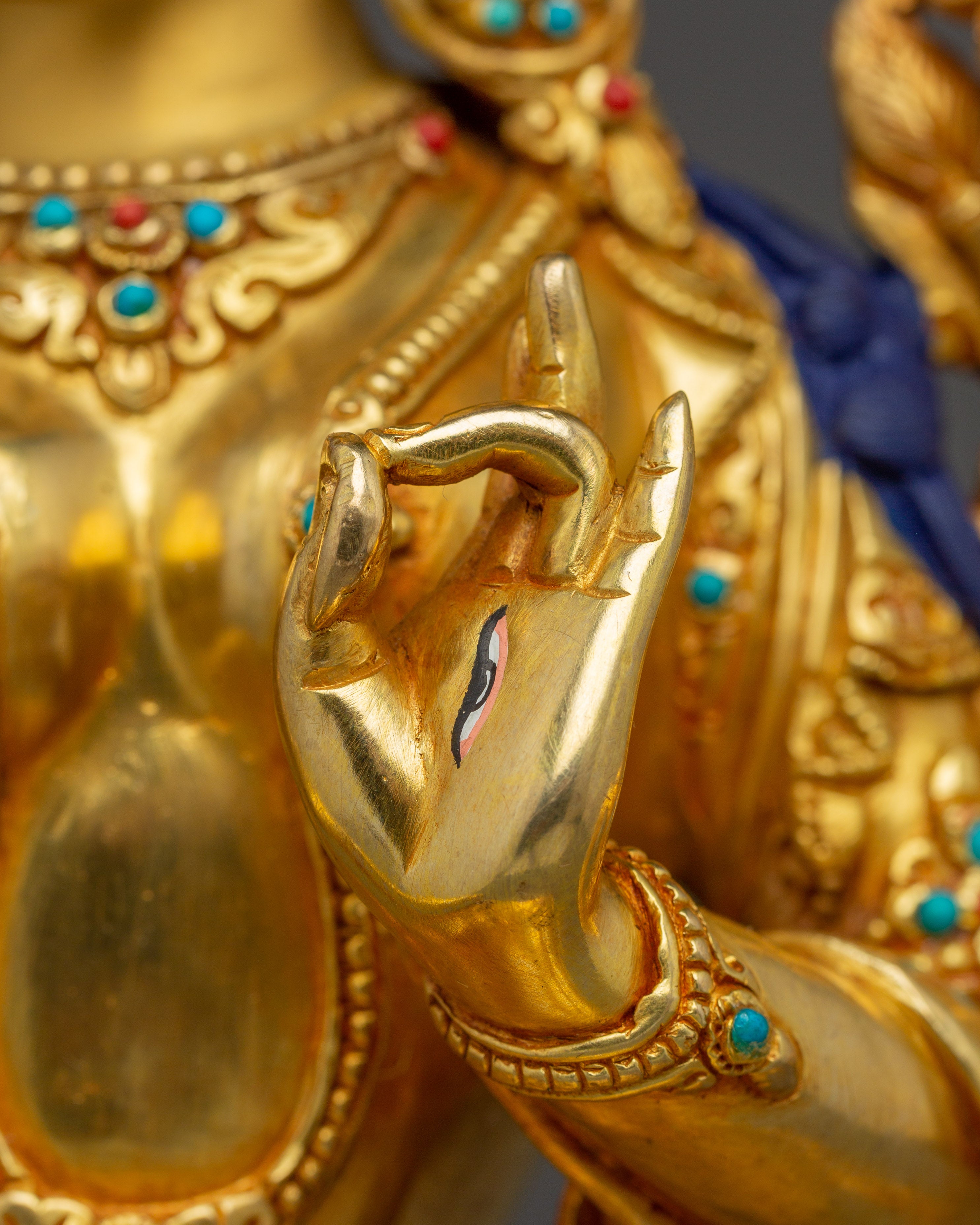 Nepalese Artwork of White Tara | Compassionate Protector