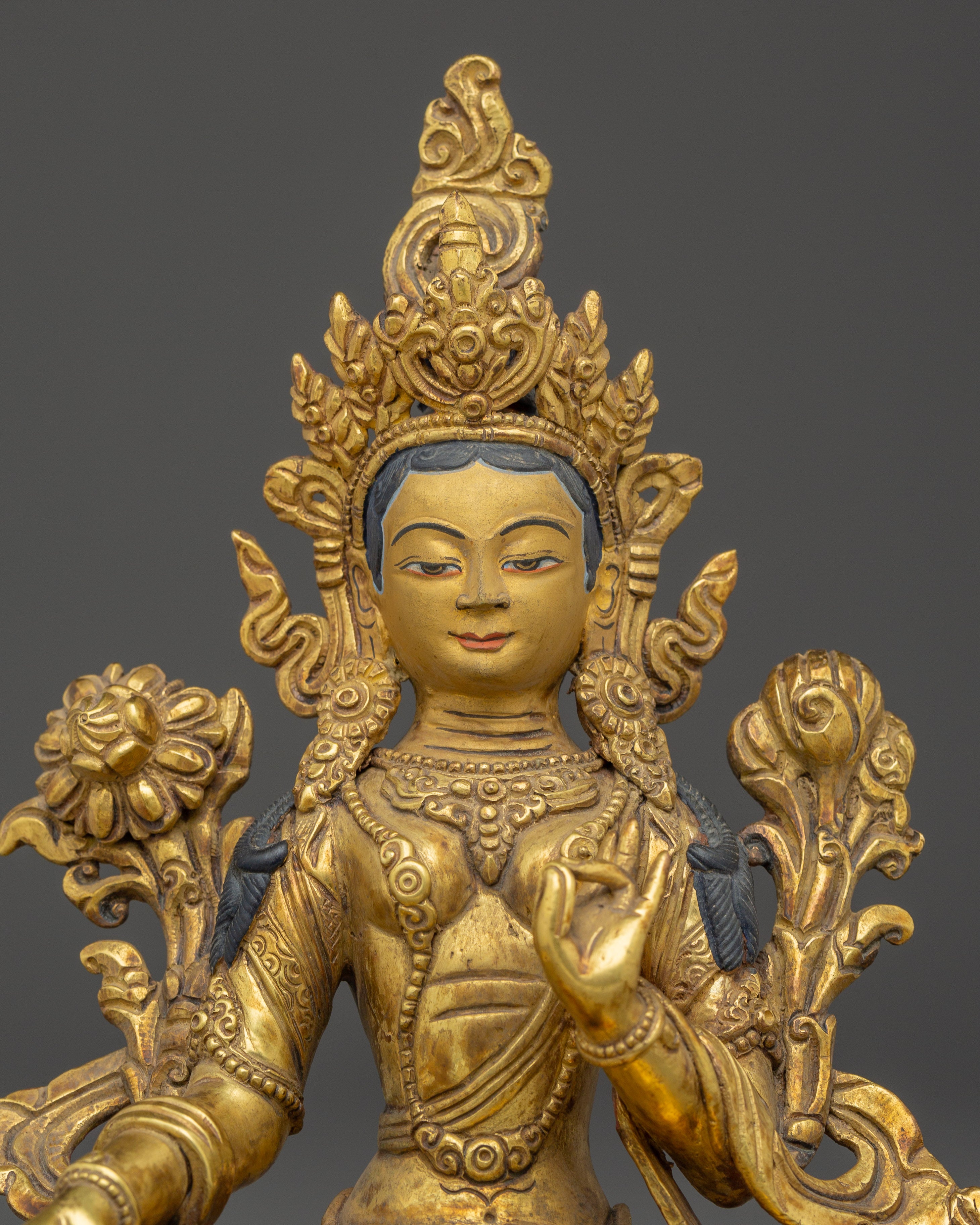 Spiritual Healing Deity Green Tara Art | Mother of Liberation