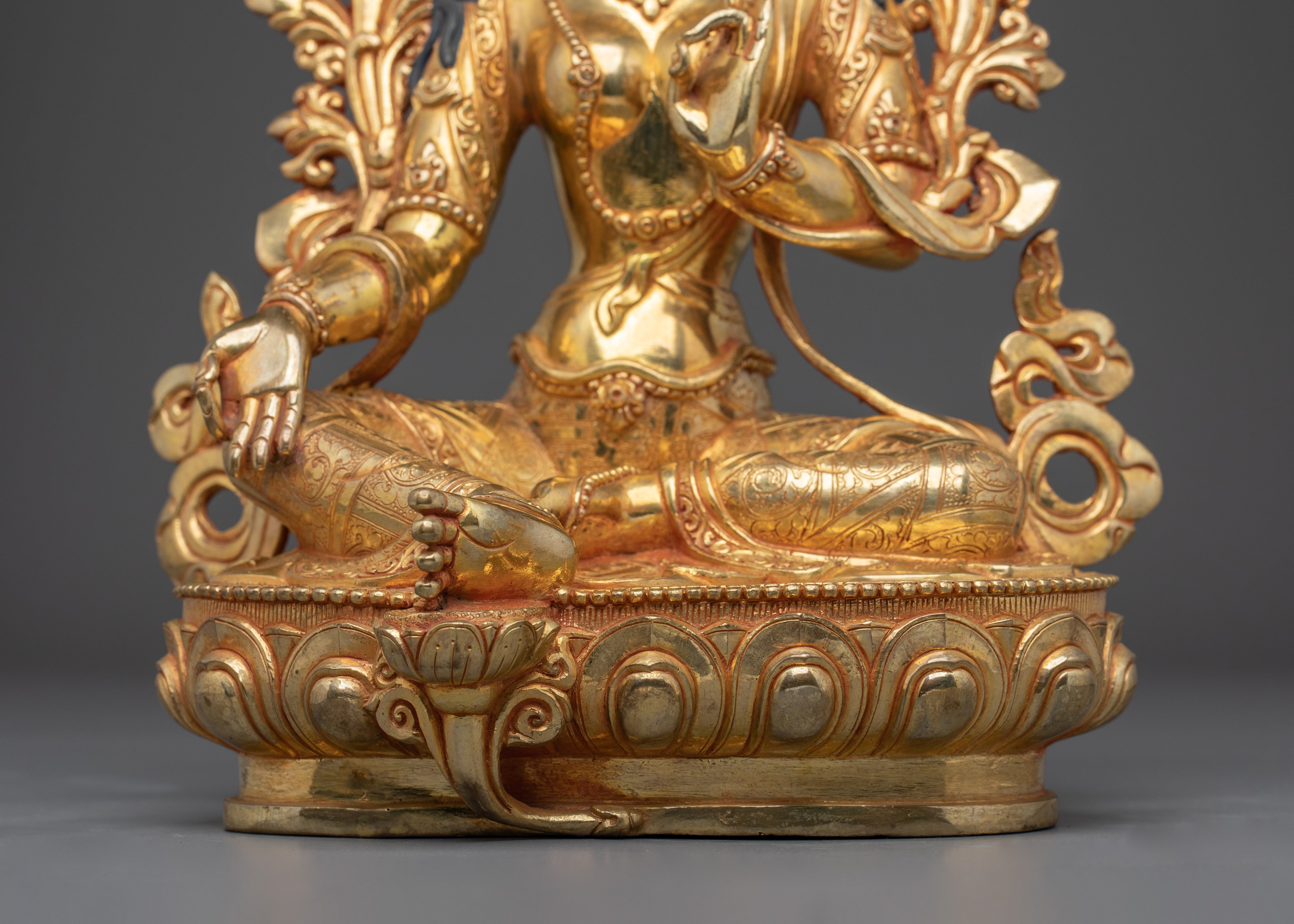 Green Tara Statue | Swift Liberator Goddess