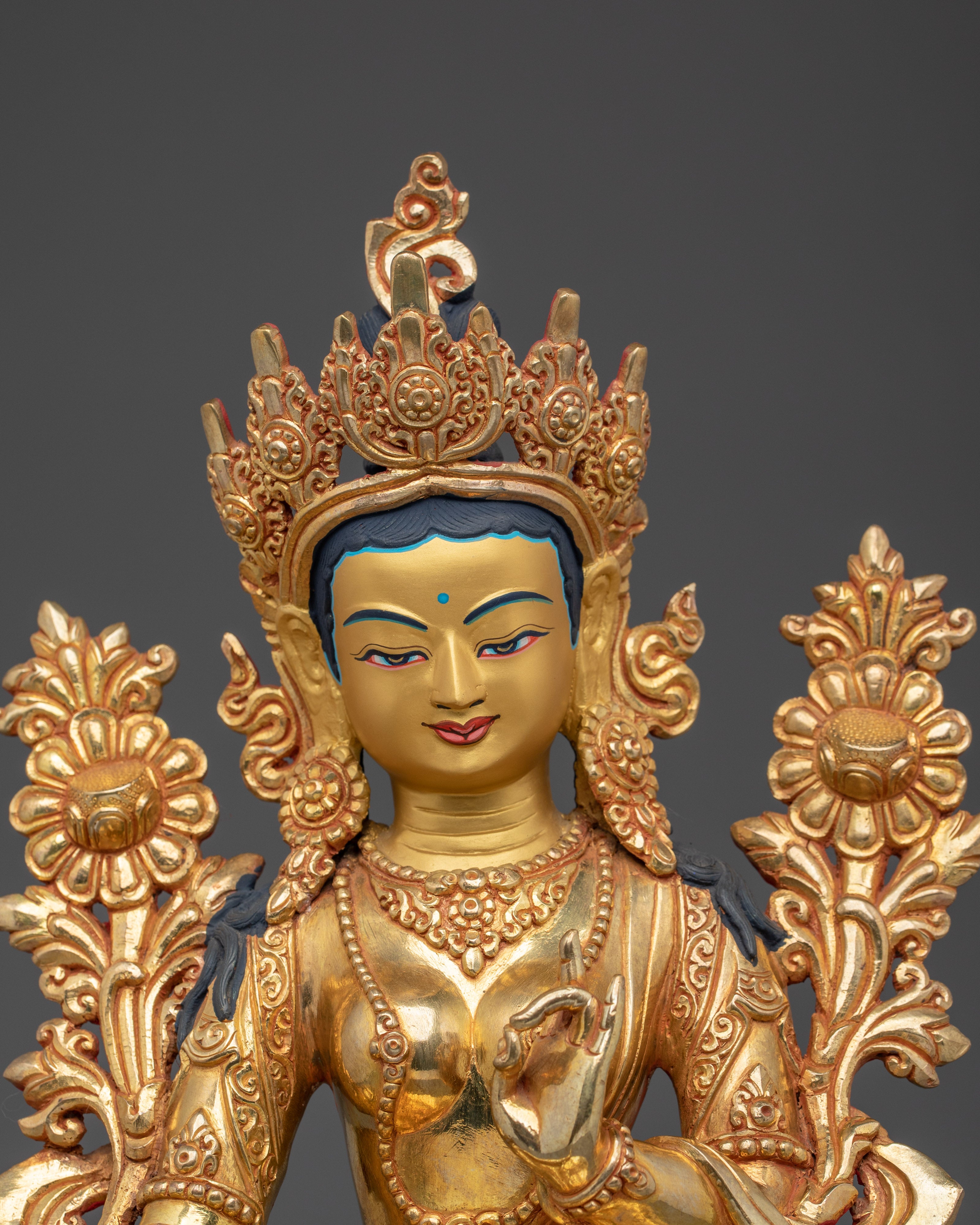 Green Tara Statue | Swift Liberator Goddess
