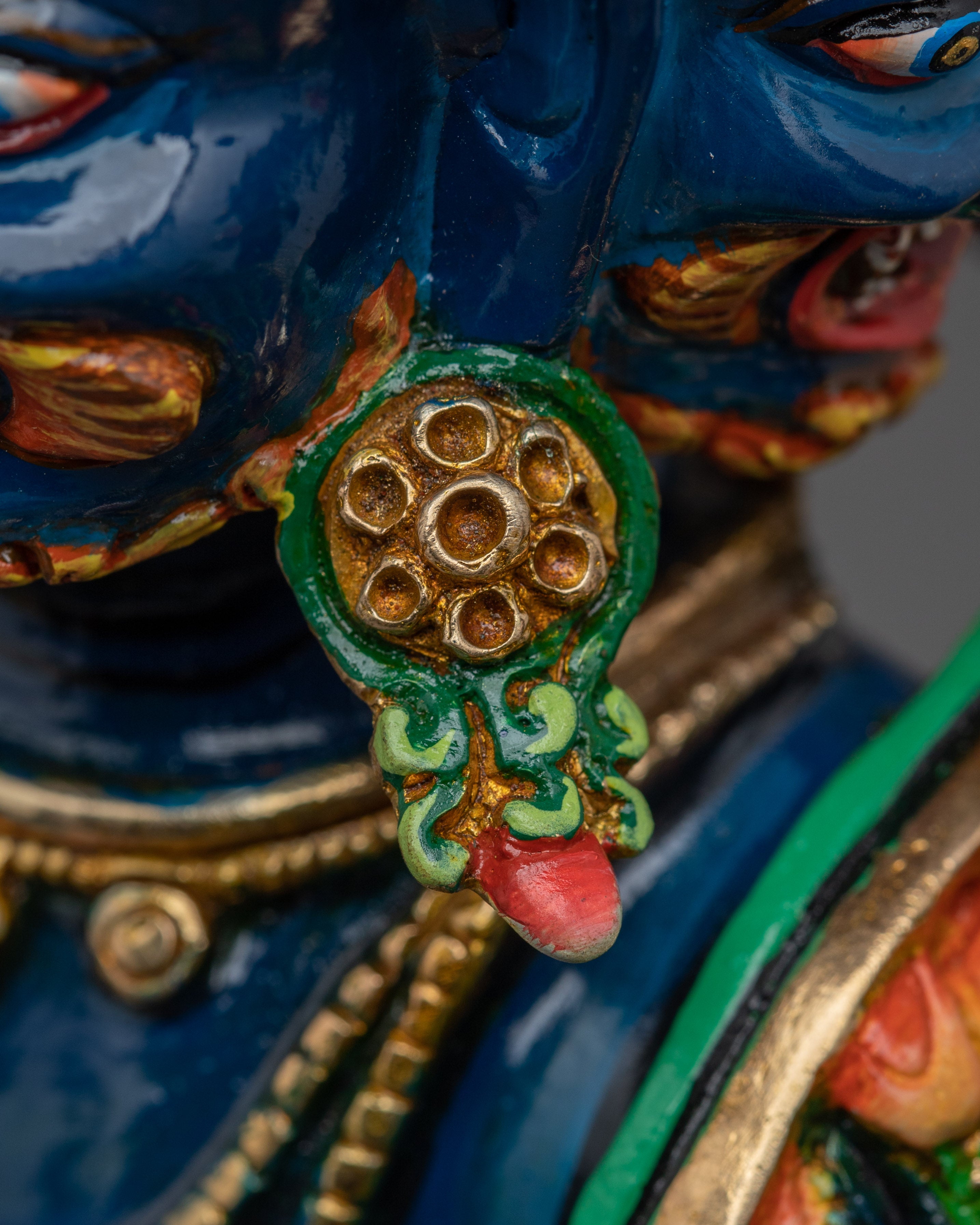 Purification Deity Ucchusma | Traditional Tibetan Buddhist Icon