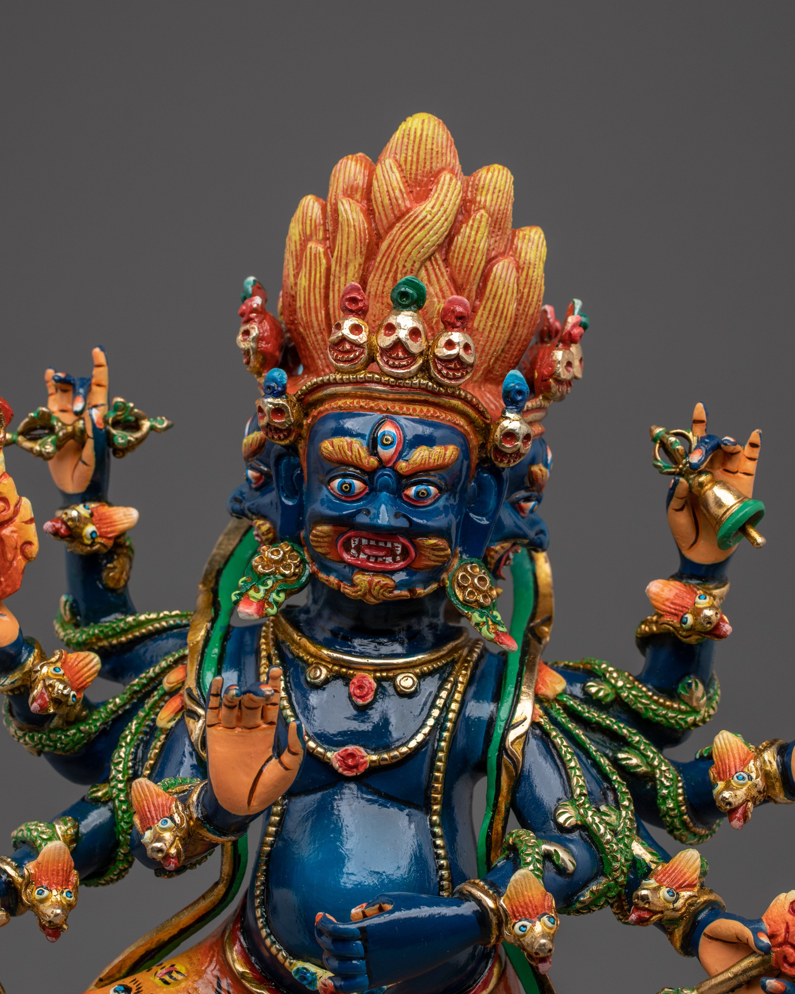 Purification Deity Ucchusma | Traditional Tibetan Buddhist Icon