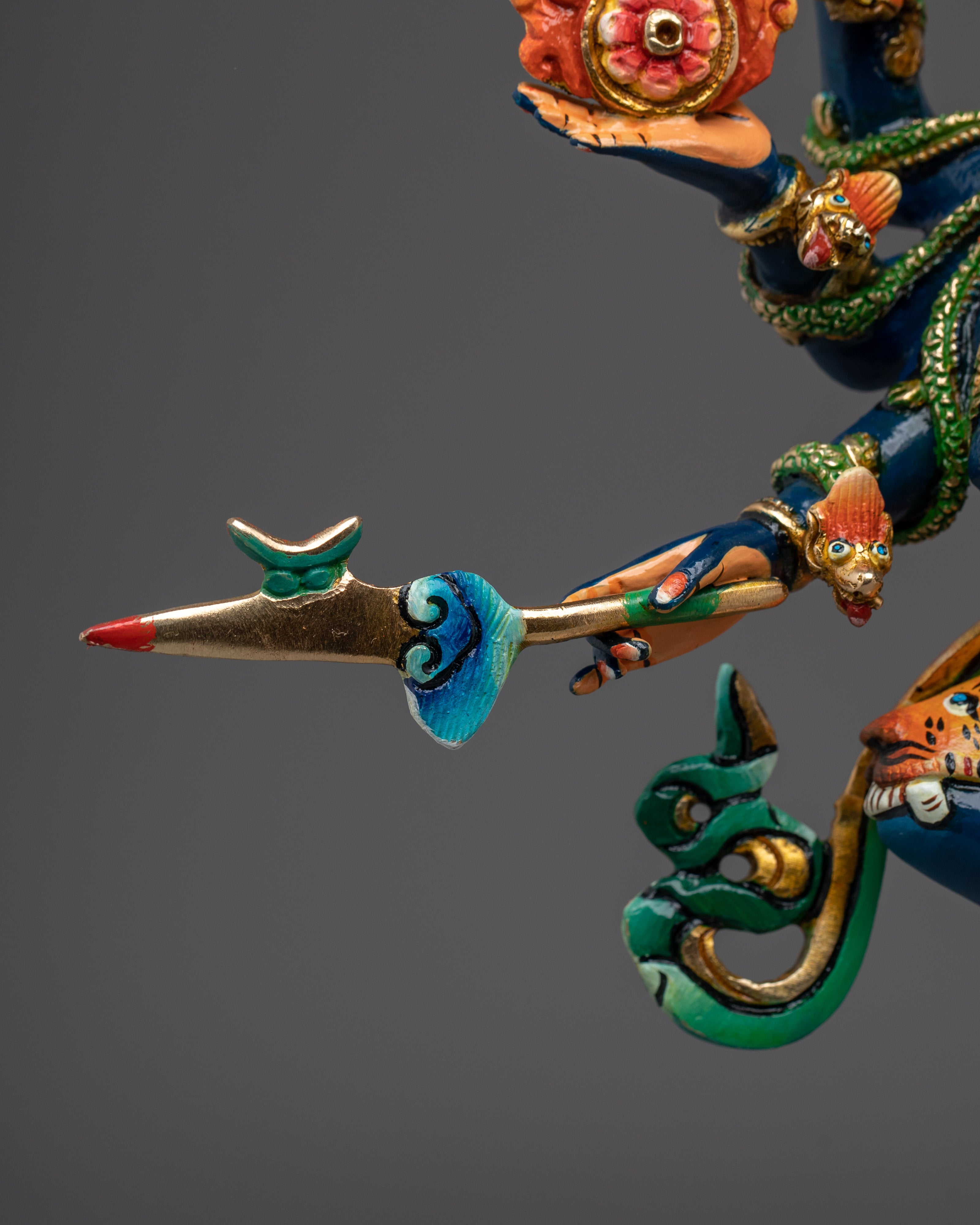 Purification Deity Ucchusma | Traditional Tibetan Buddhist Icon