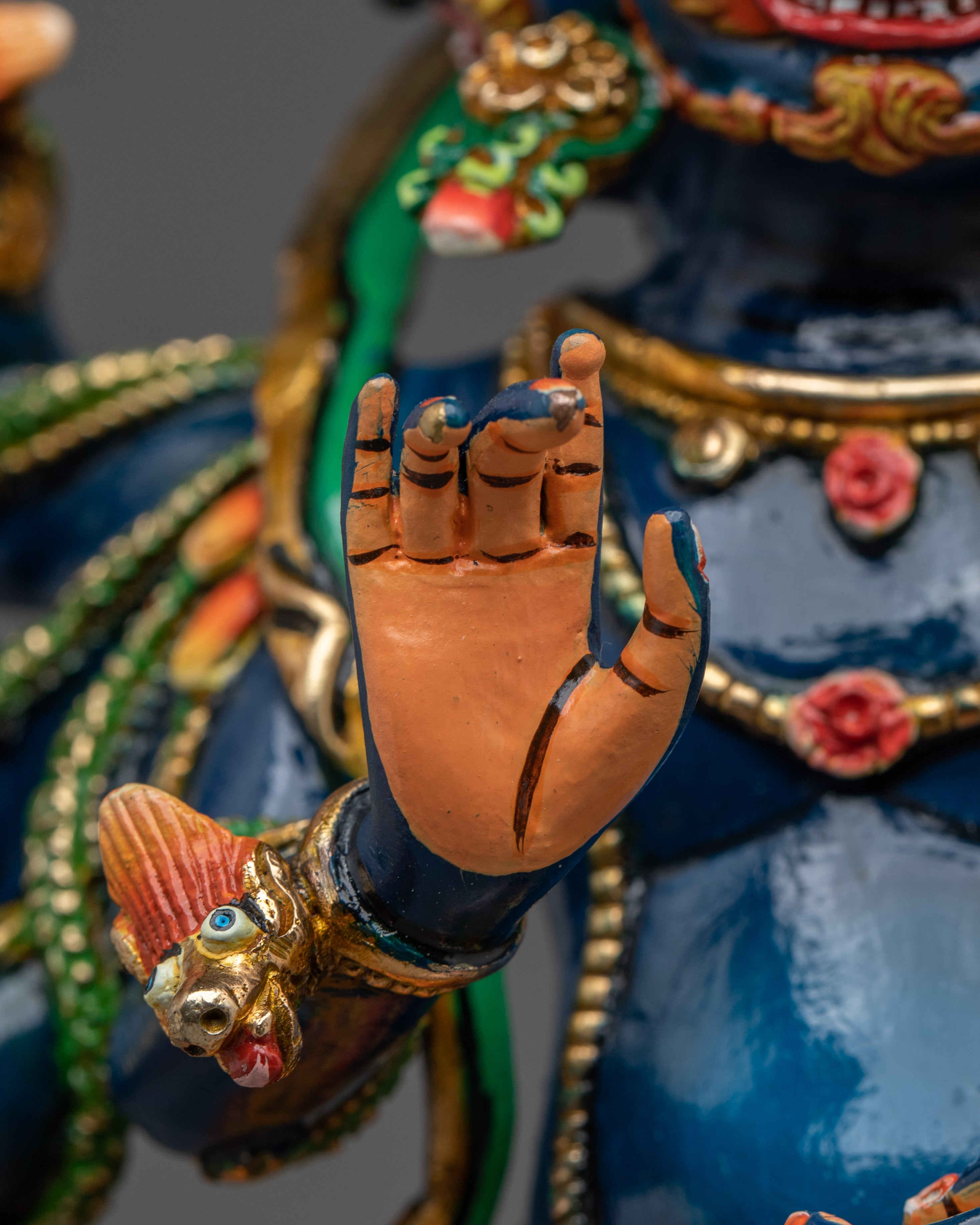 Purification Deity Ucchusma | Traditional Tibetan Buddhist Icon