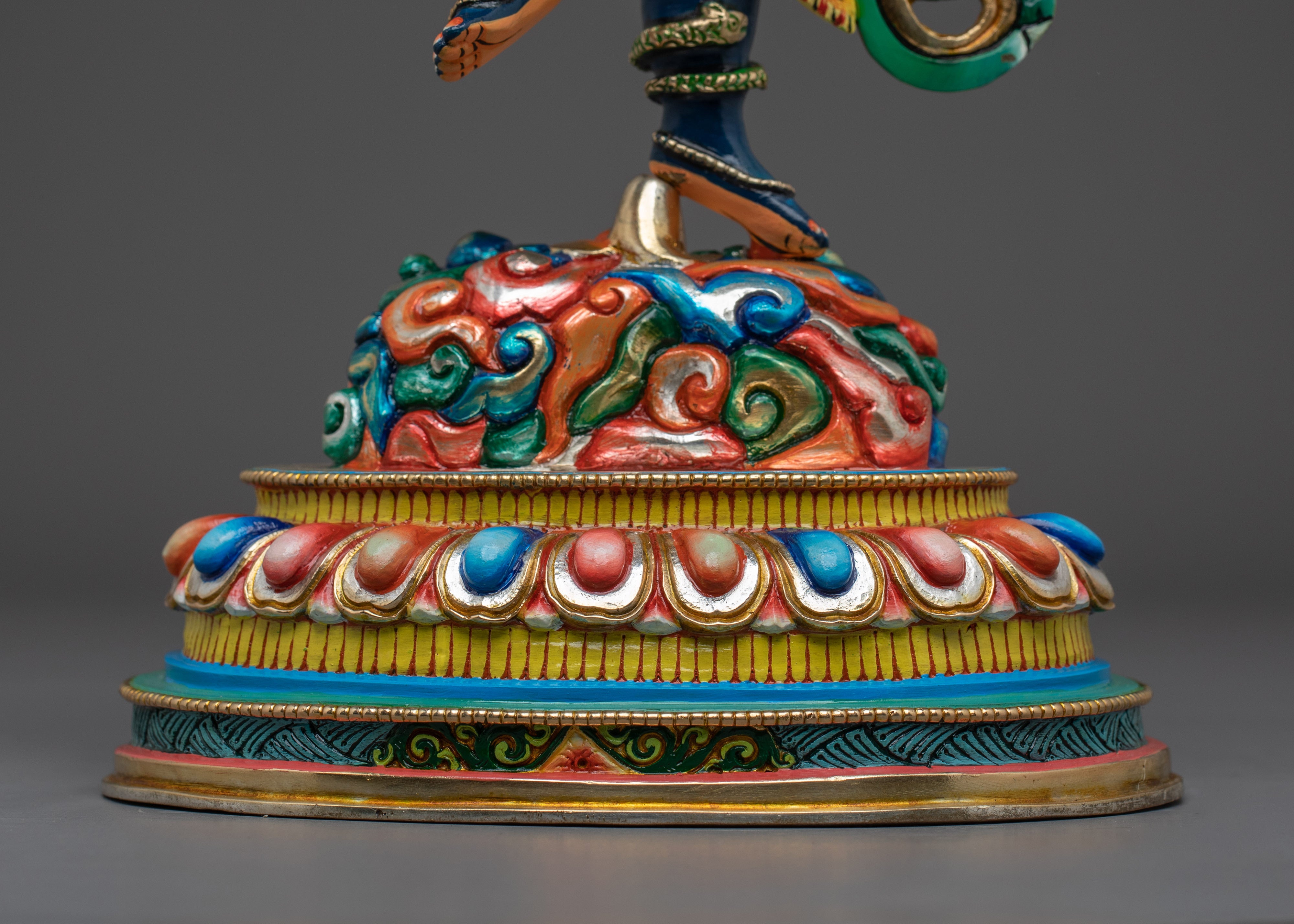 Purification Deity Ucchusma | Traditional Tibetan Buddhist Icon