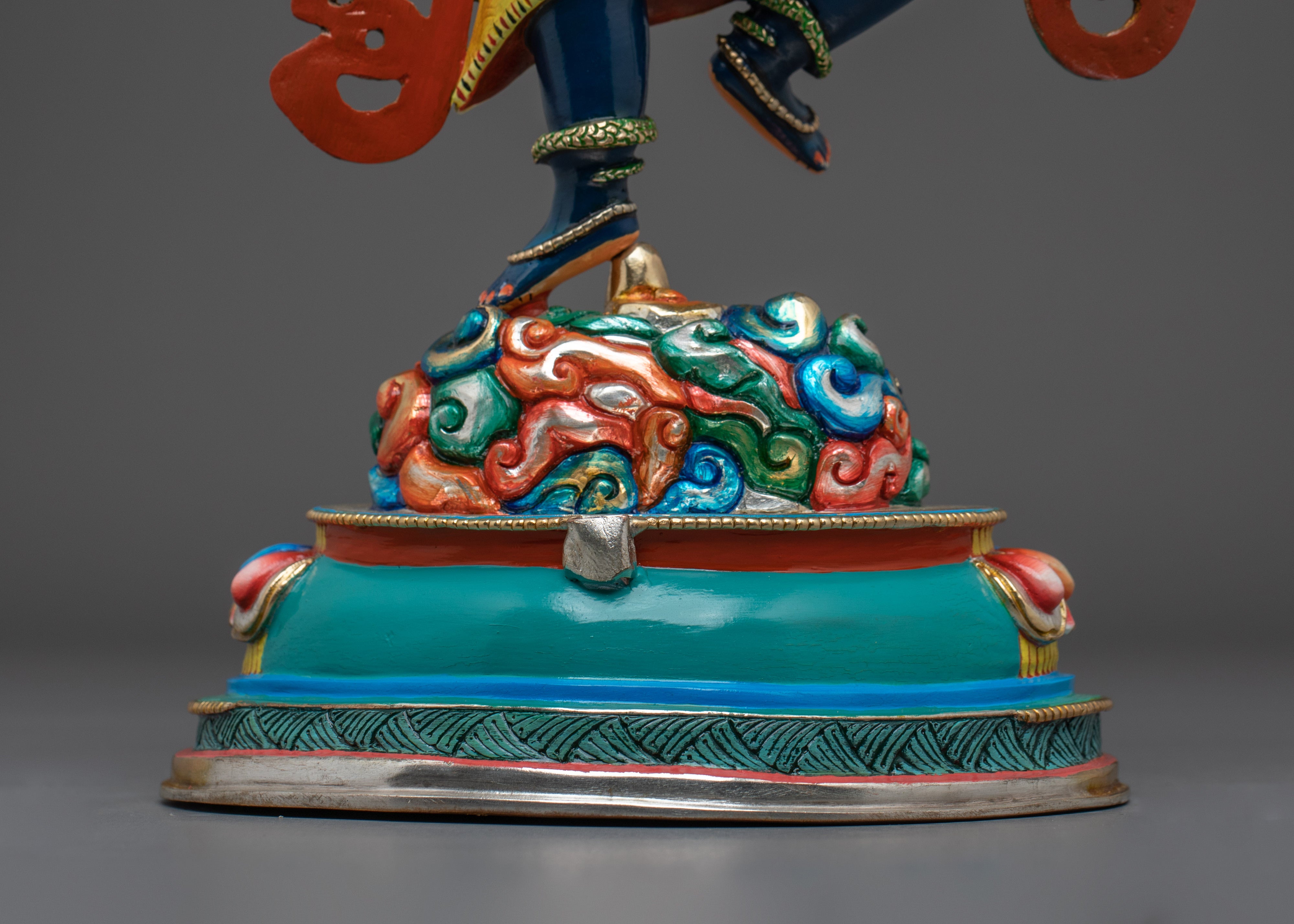 Purification Deity Ucchusma | Traditional Tibetan Buddhist Icon