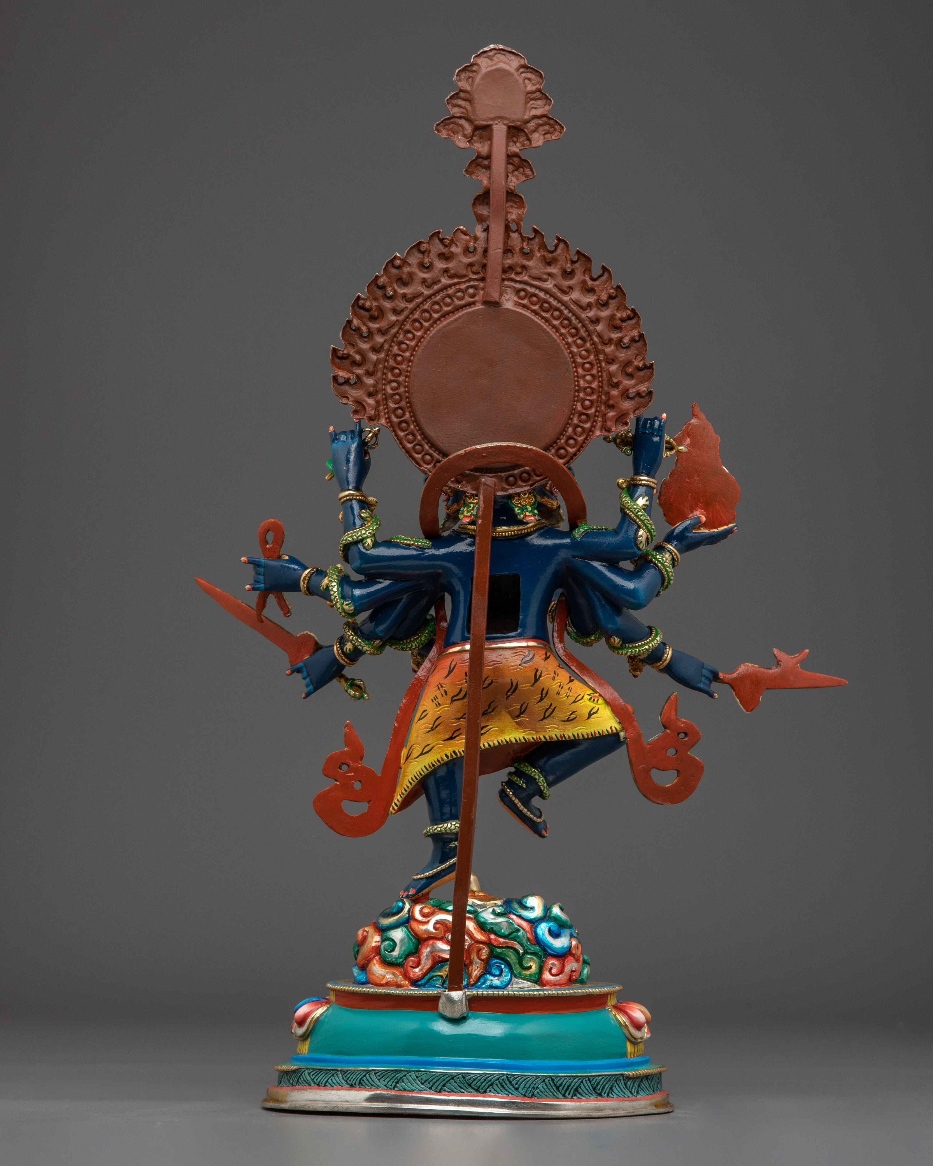 Purification Deity Ucchusma | Traditional Tibetan Buddhist Icon