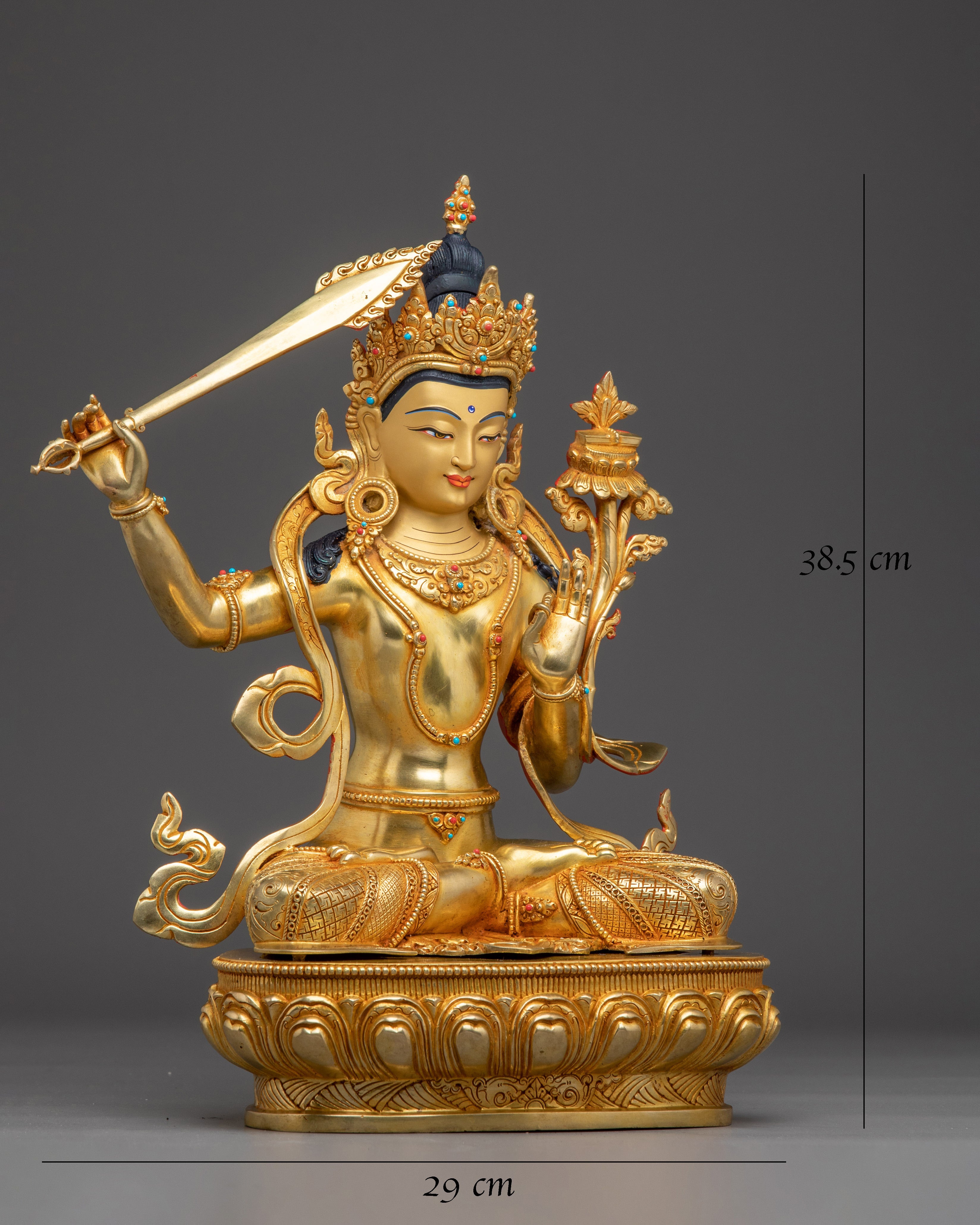 Wisdom Deity Manjushri Art