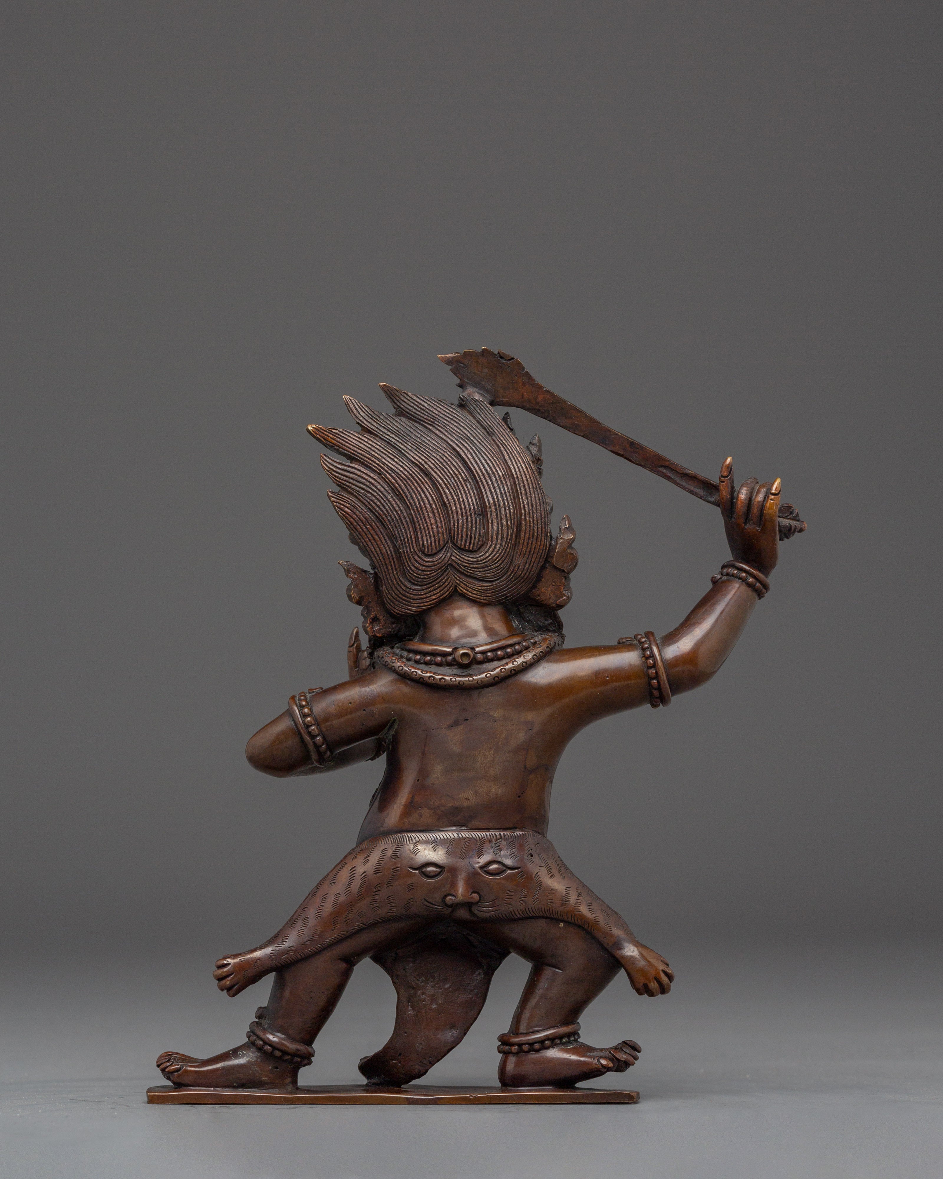 Achala Statue: Buddhist Deity | Himalayan Spiritual Artwork