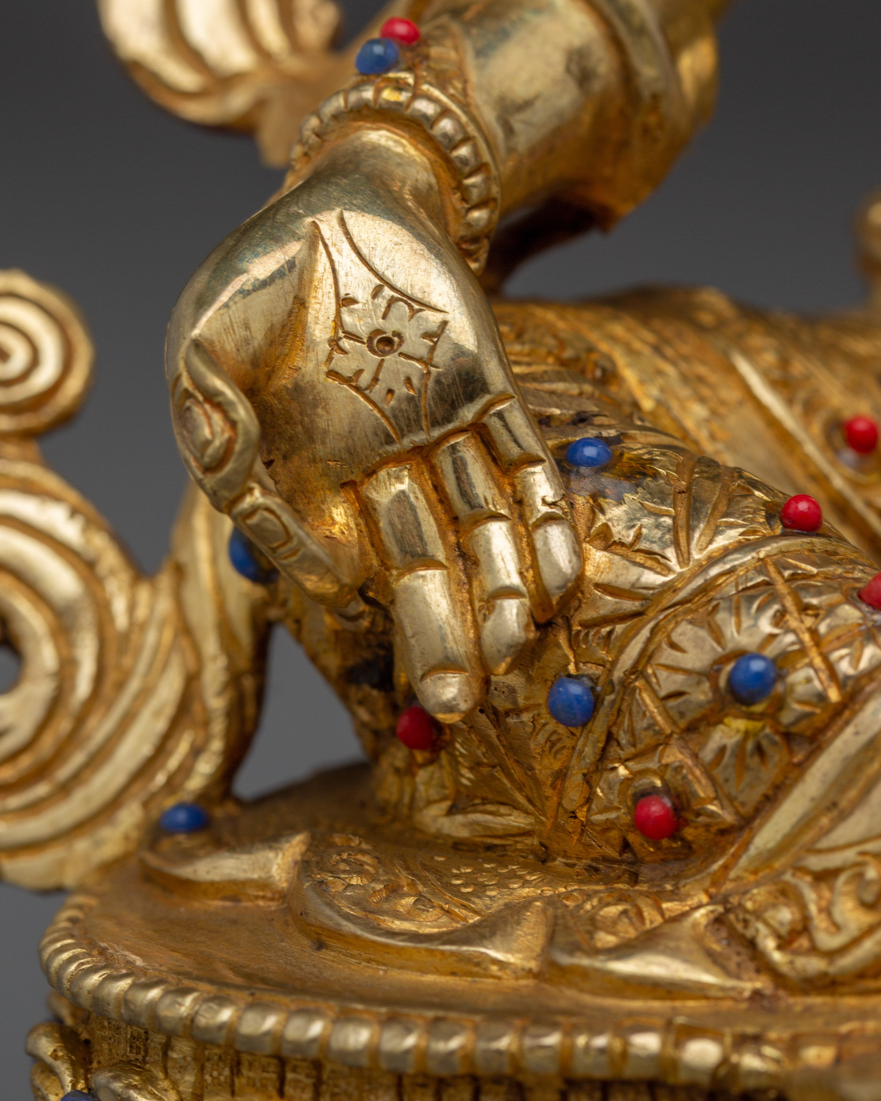 Green Tara Statue: Buddhist Compassionate Goddess