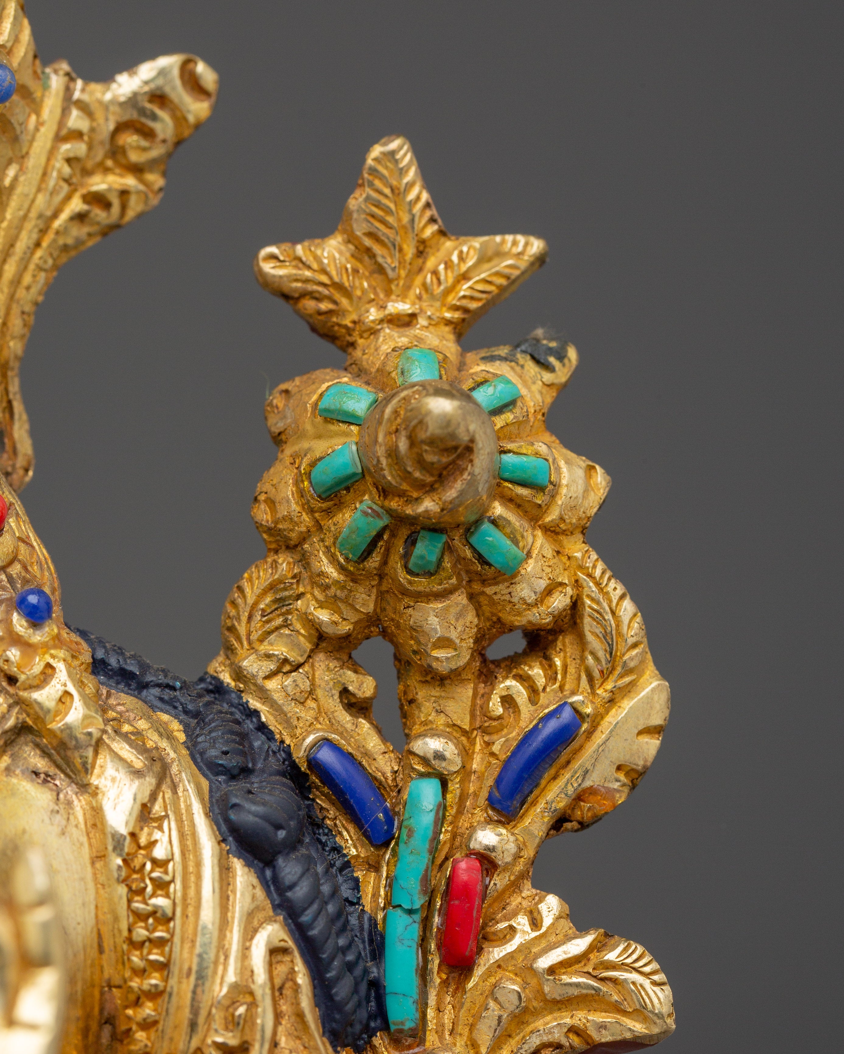 Green Tara Statue: Buddhist Compassionate Goddess