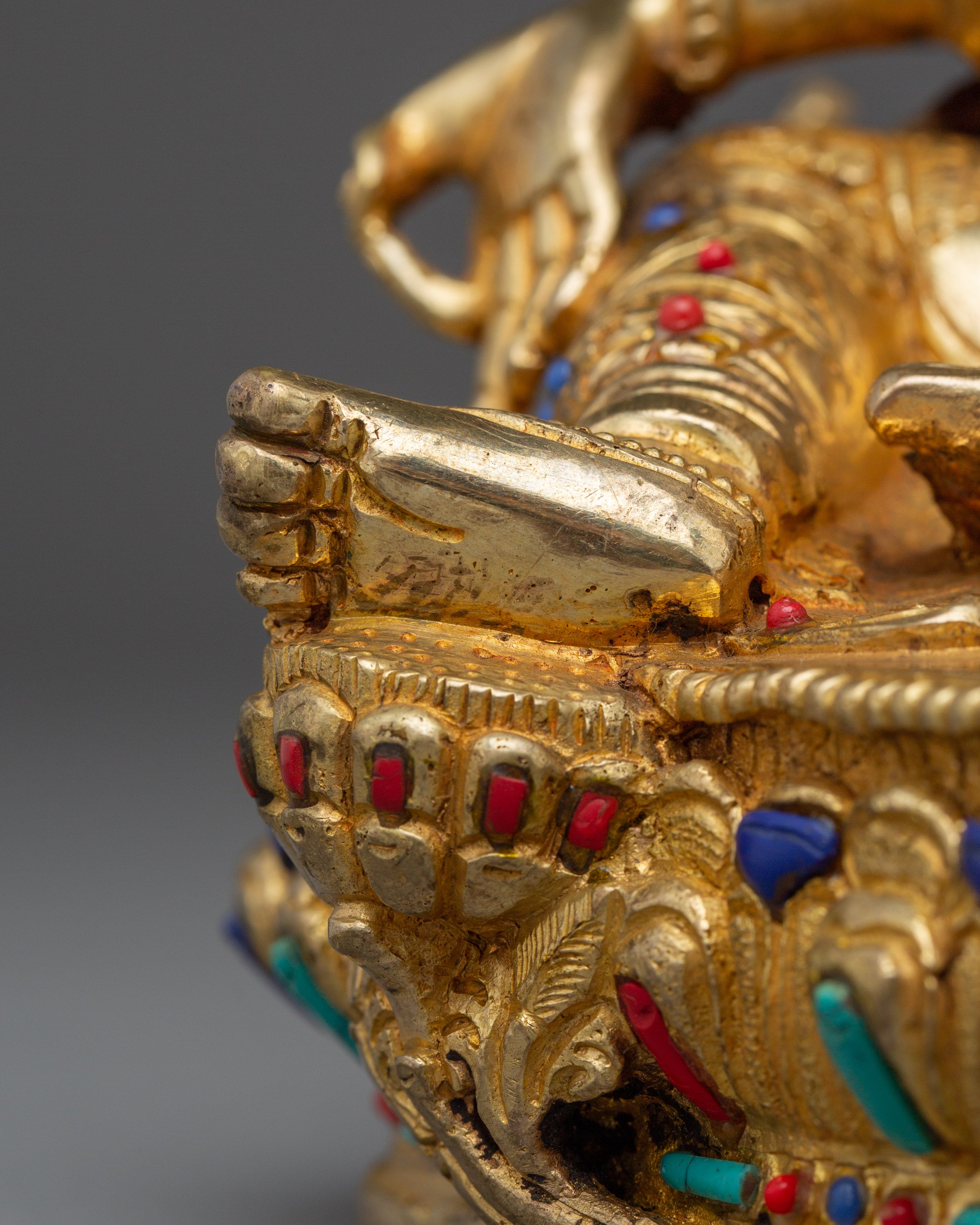 Green Tara Statue: Buddhist Compassionate Goddess