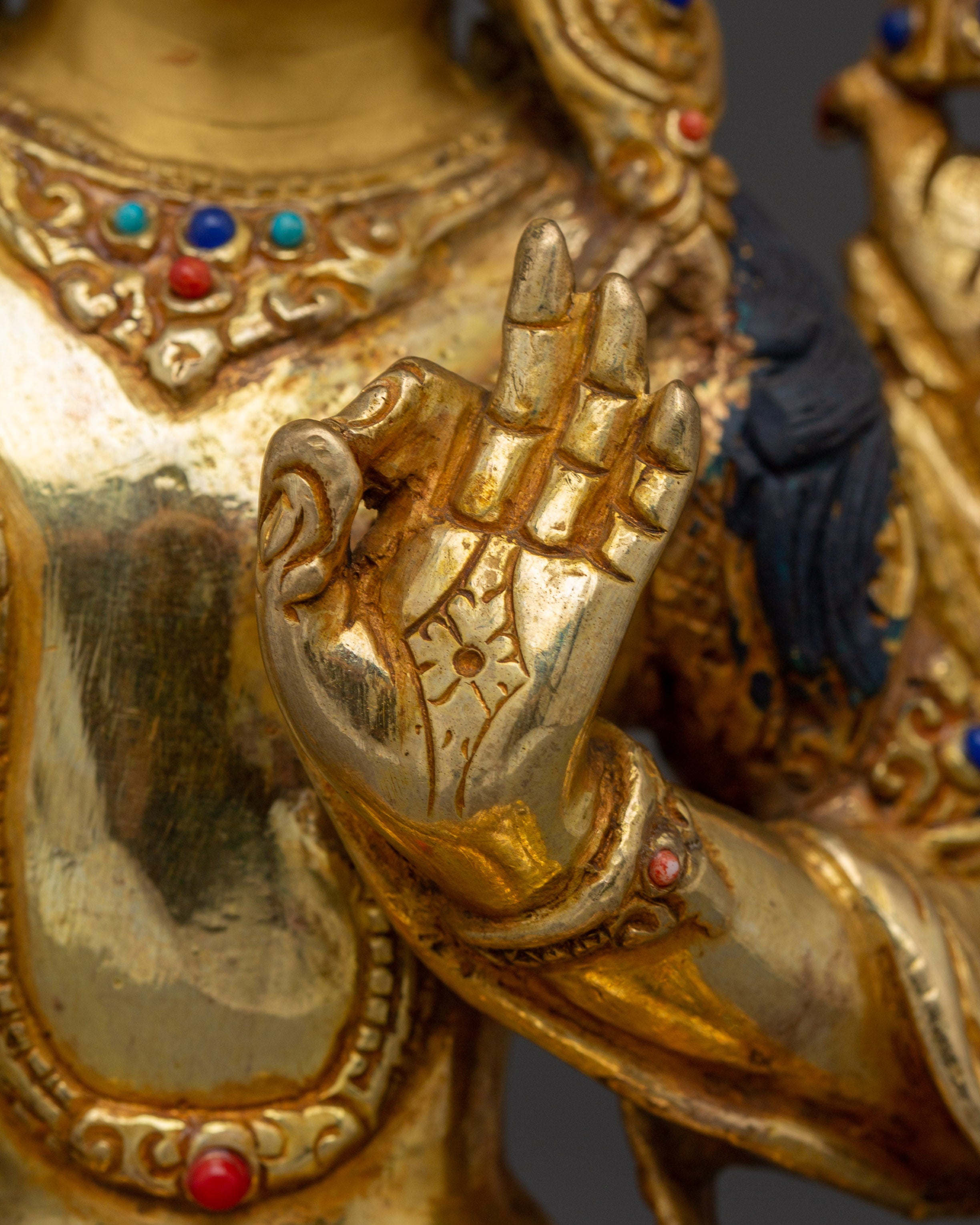 Manjushri, Wisdom Protector | Nepali Handcrafted Statue