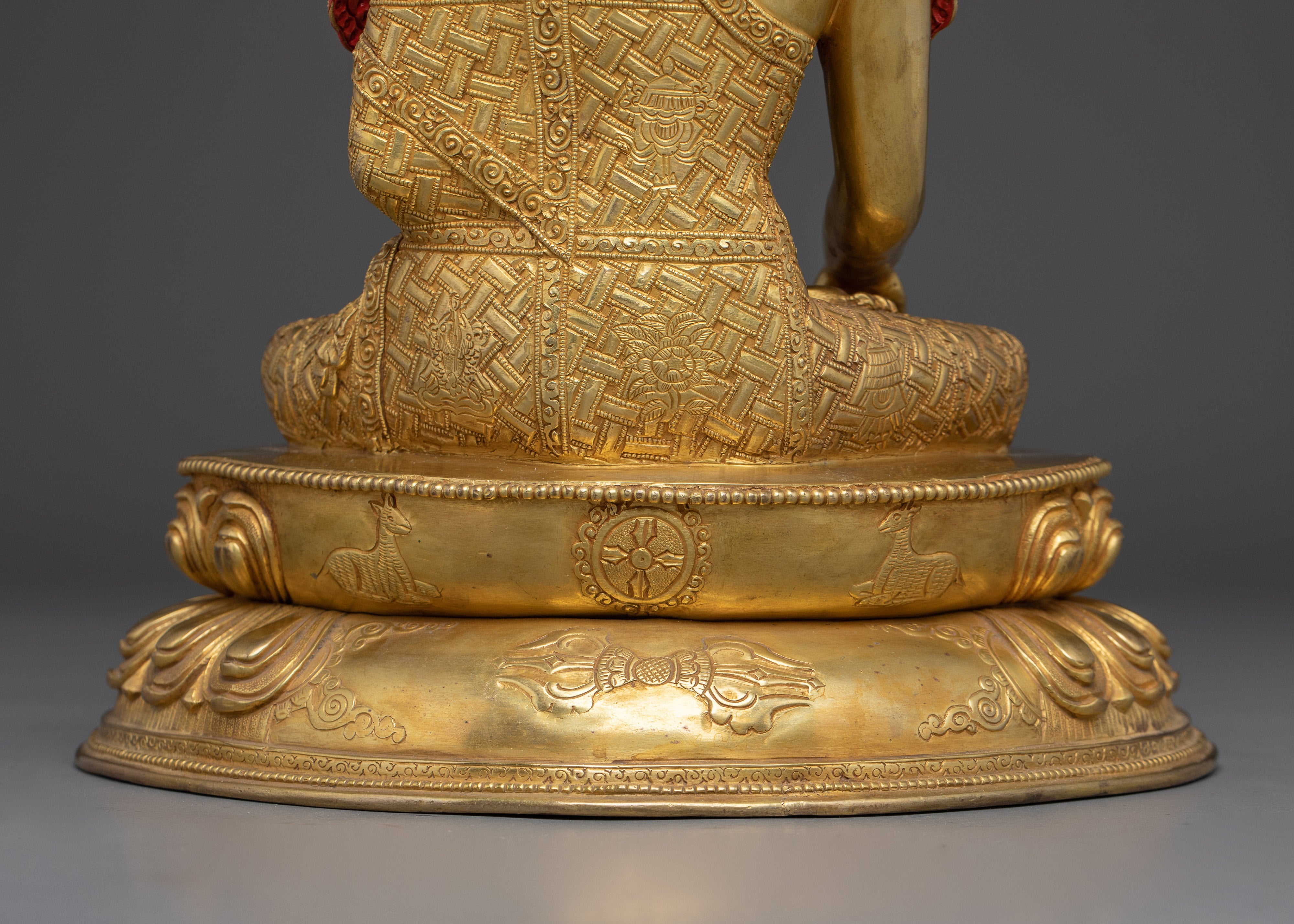 Crown Shakyamuni Buddha Statue: Dharma Teacher