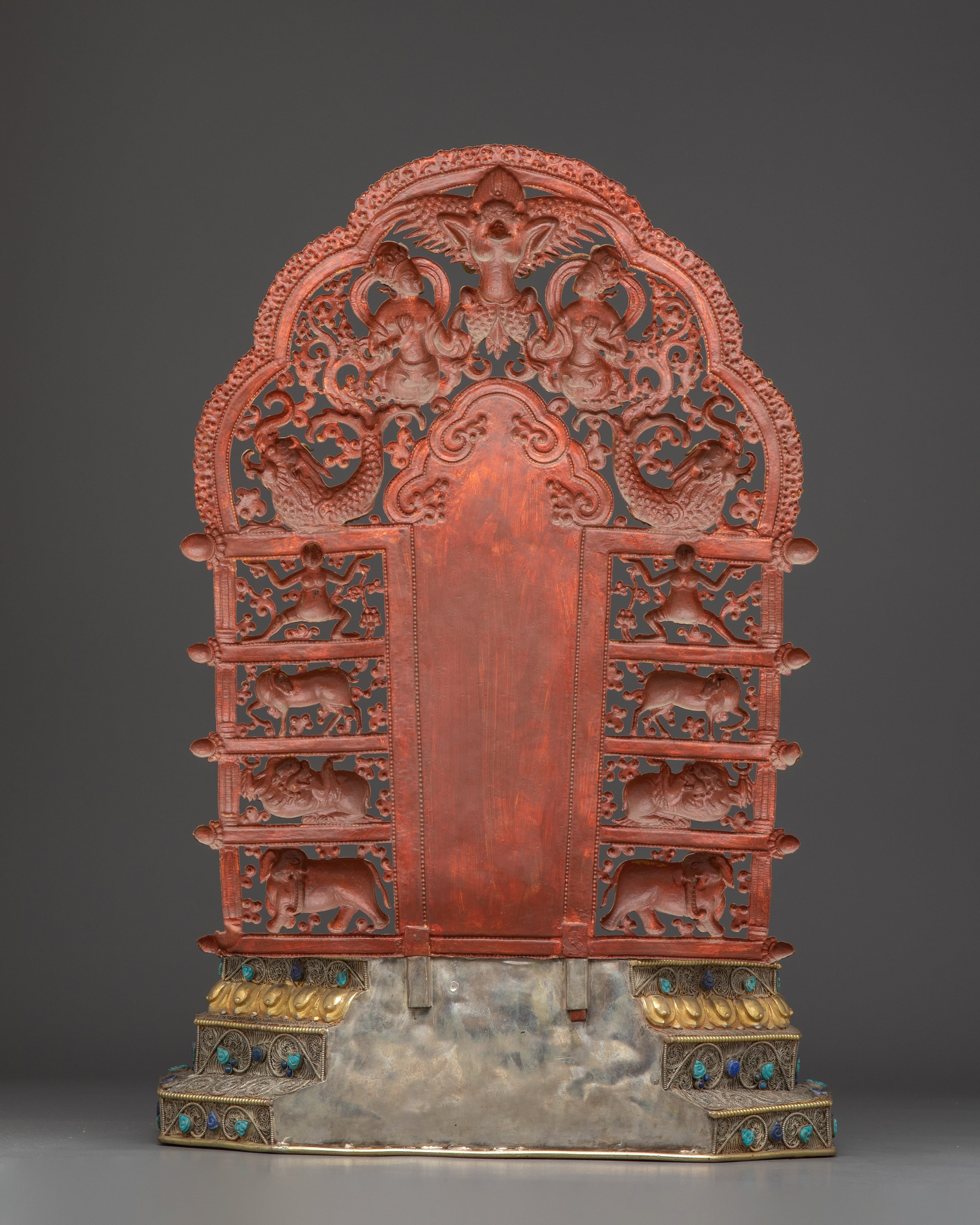Golden Throne For Statues
