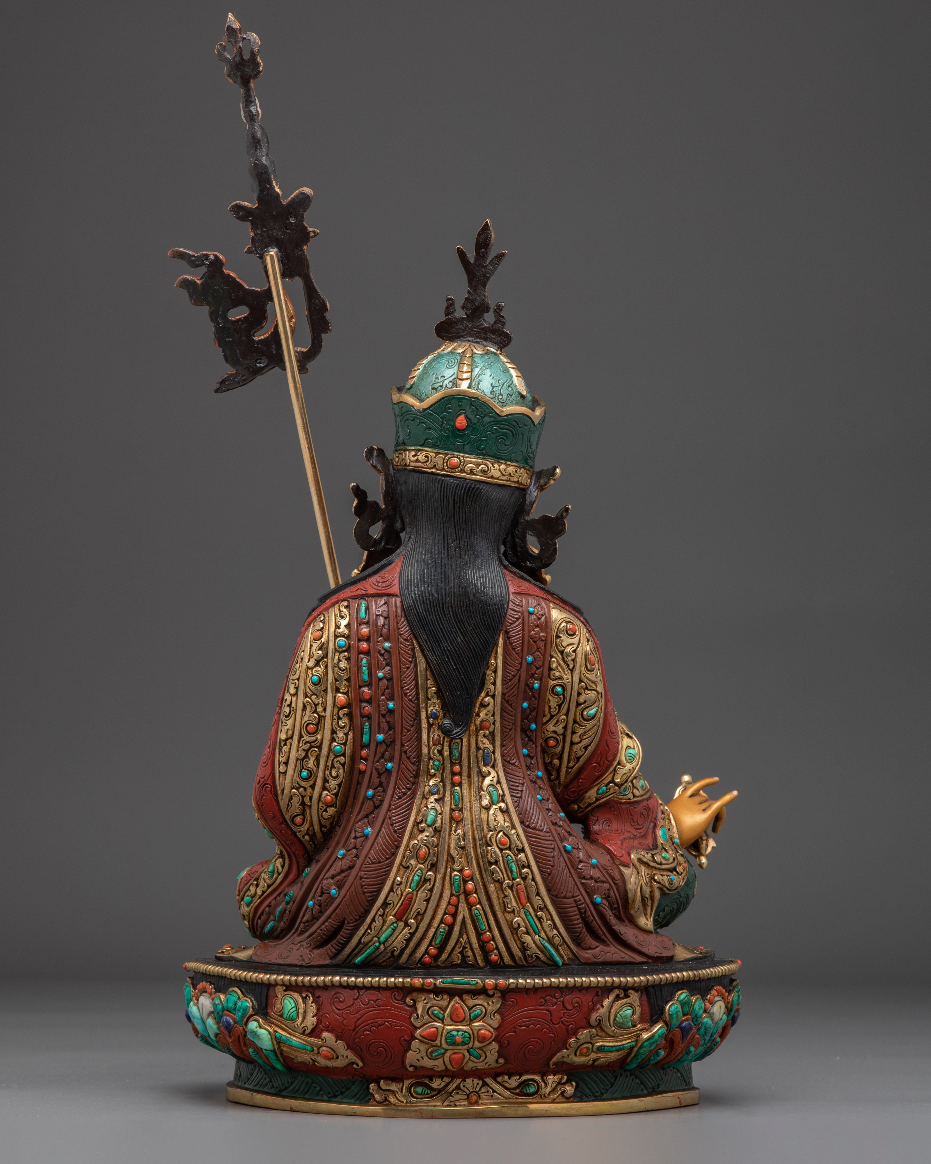 Guru Rinpoche Statue: Buddhist Vajra Master