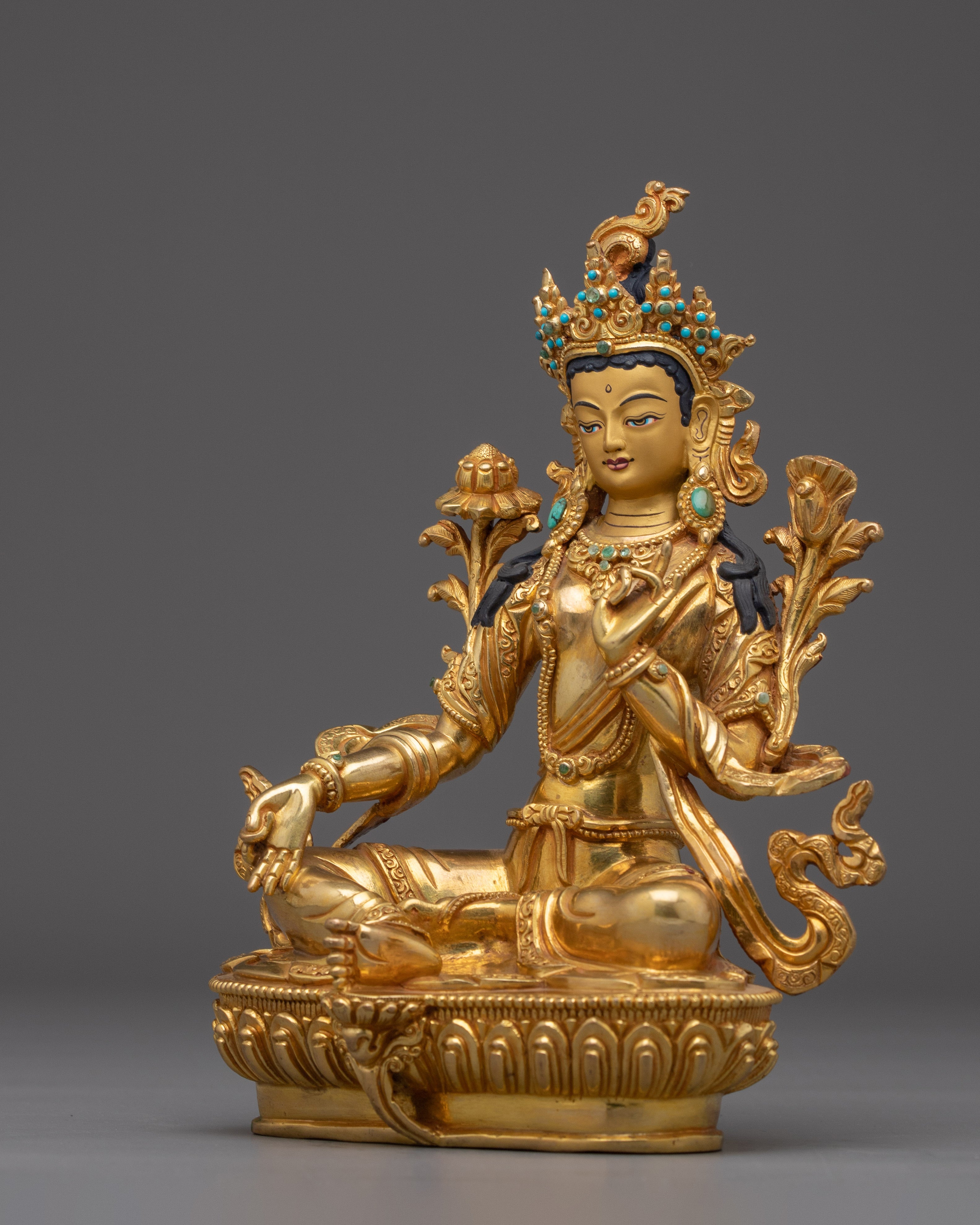 Tibetan Sacred Art of Green Tara | Mother of Liberation