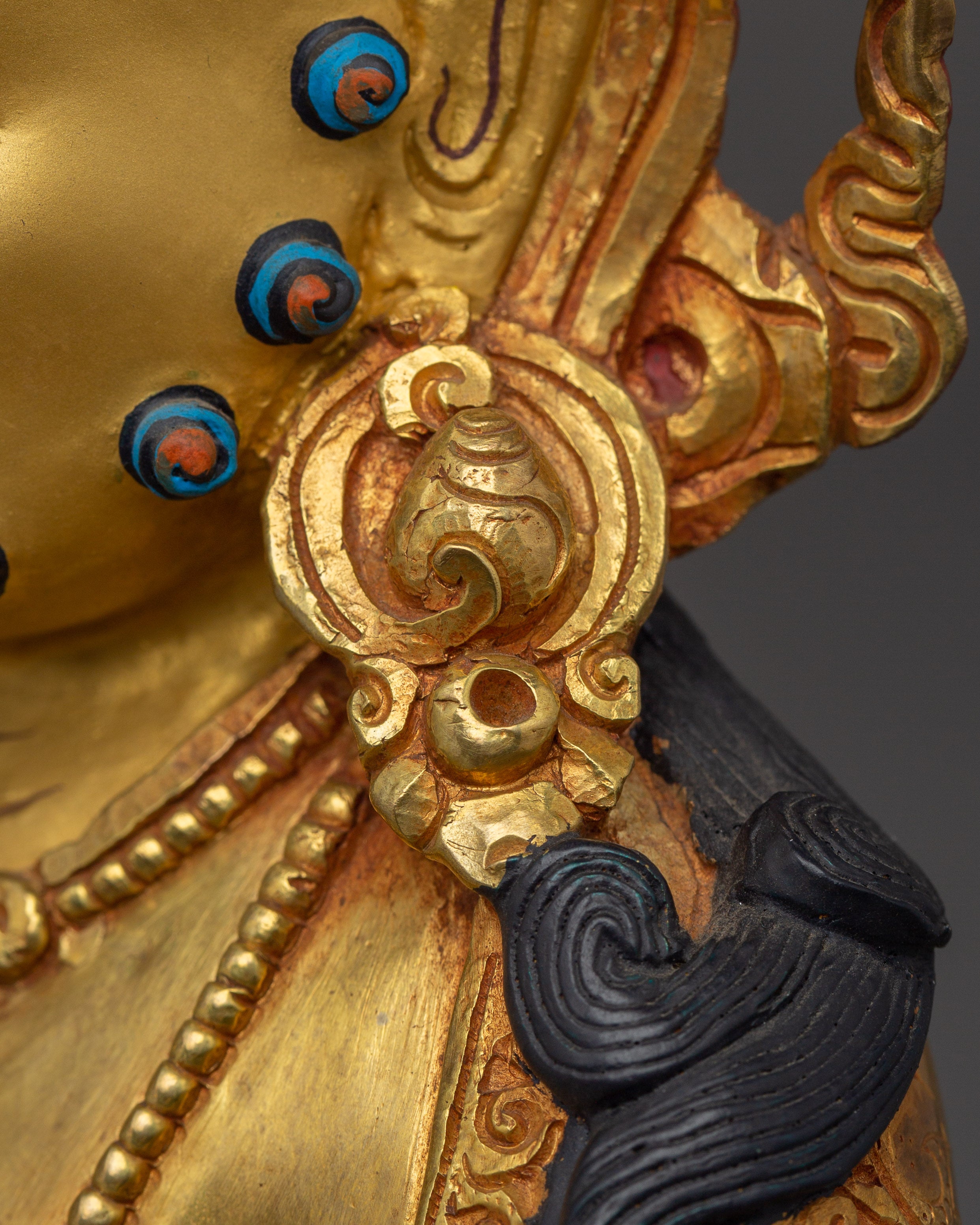 Vajrayana Abundance Deity Dzambhala Art | Prosperity Buddha